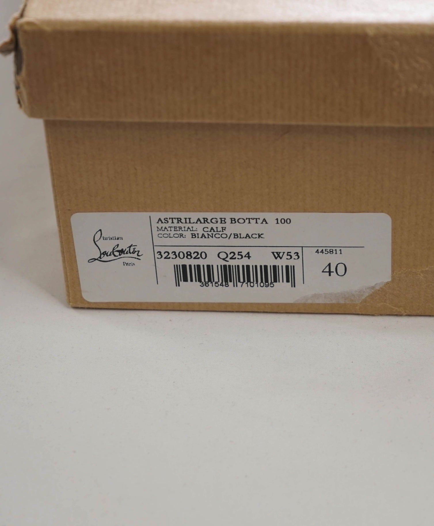 $1,995 LOUBOUTIN - Leather ASTRILARGE 100mm Knee Boots - 40EU