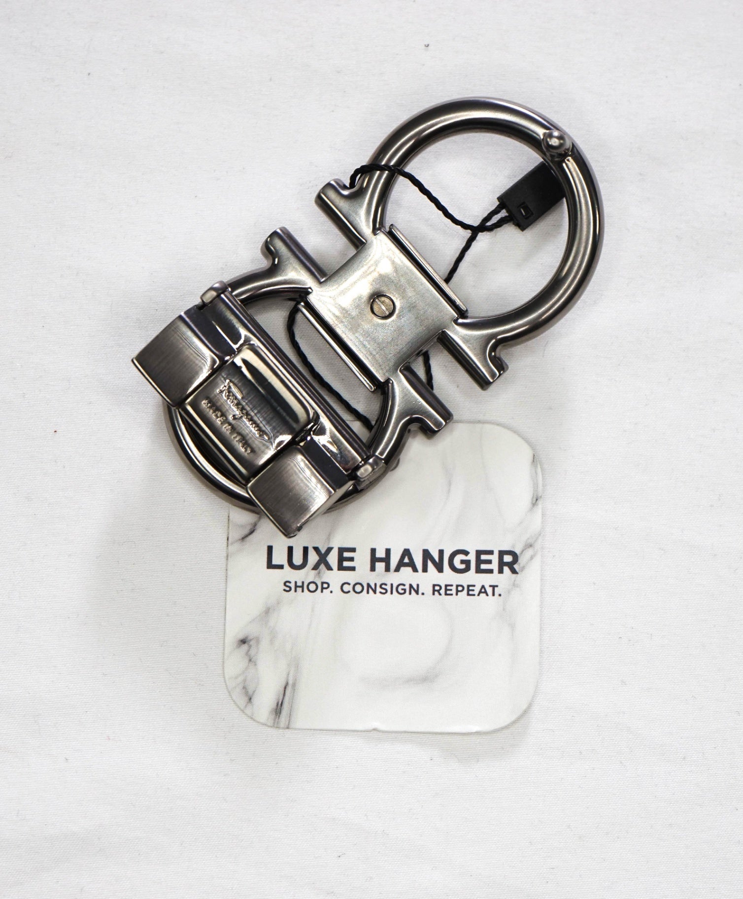 $535 FERRAGAMO - Gancini Belt Buckle - 35W