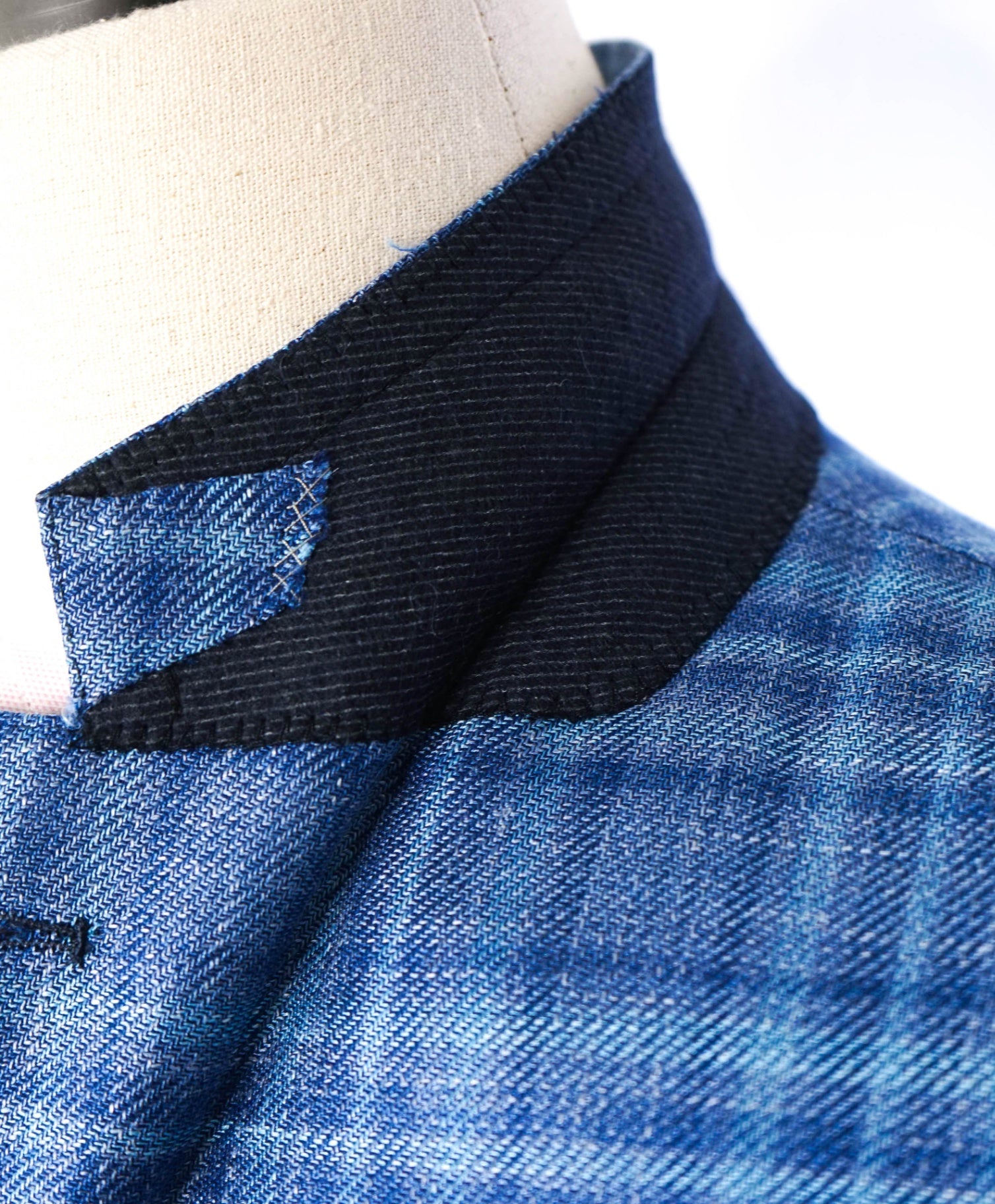 $2,990 ZEGNA - Blue Plaid Wool/Silk/Linen Blazer - 46R