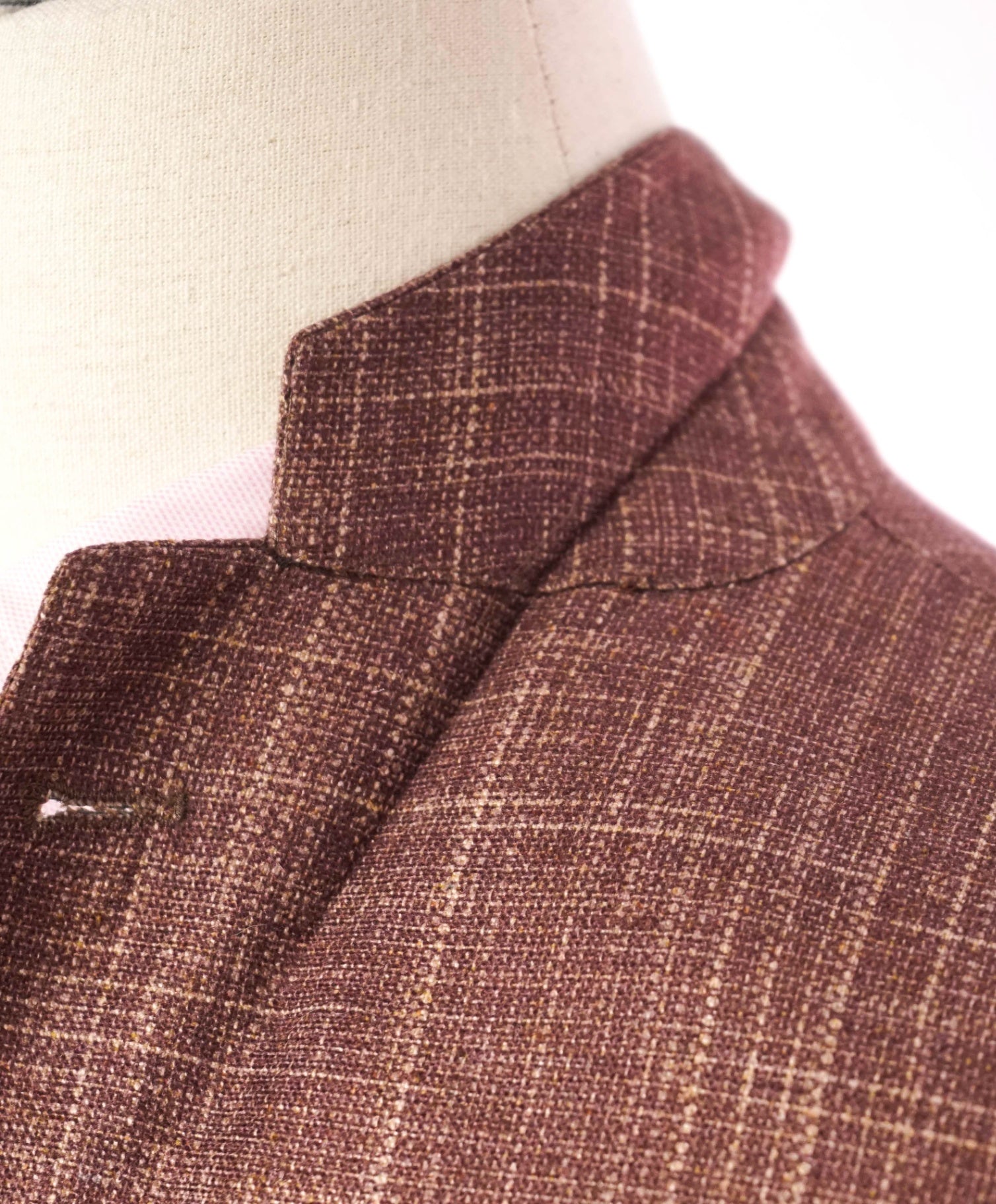 $2,195 CORNELIANI - Brick Red *PURE SILK* Blazer - 44R