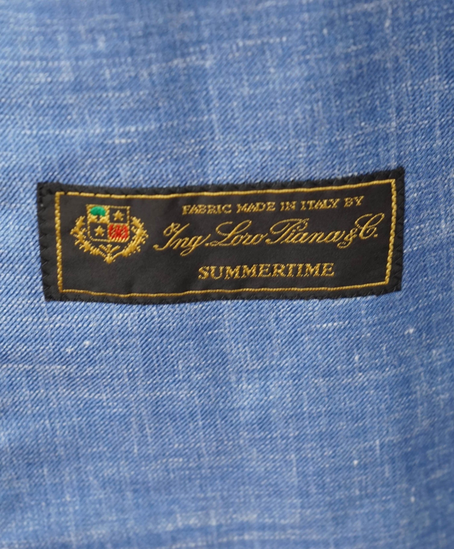 $1,295 LORO PIANA / SAMUELSOHN - Wool/Silk/Linen Blazer - 48L