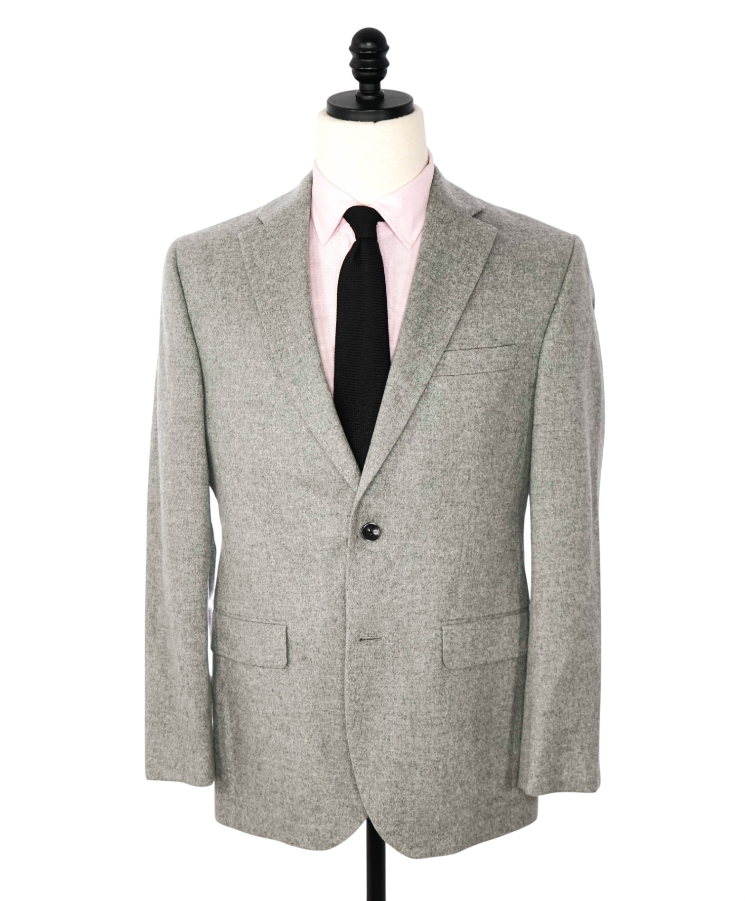$1,295 LORO PIANA For SFA - Gray PURE Cashmere Blazer - 40R