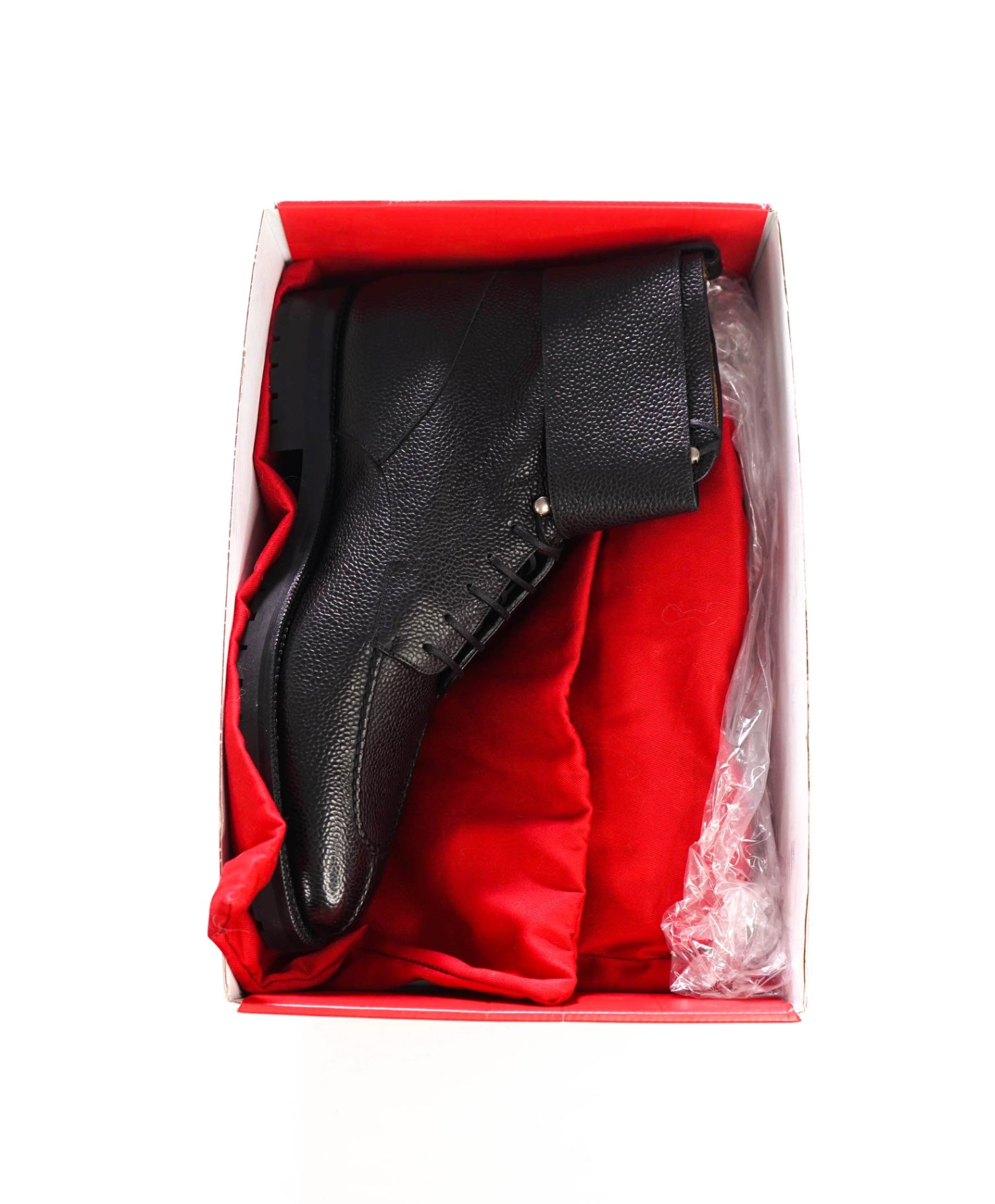 J. FITZPATRICK - Black Leather "COLVILLE" Boots - US 12 (11UK)