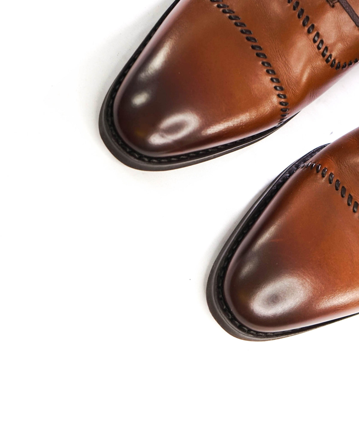 $1,300 BALLY - Brown GOODYEAR Leather Oxfords - US 12 (11UK)