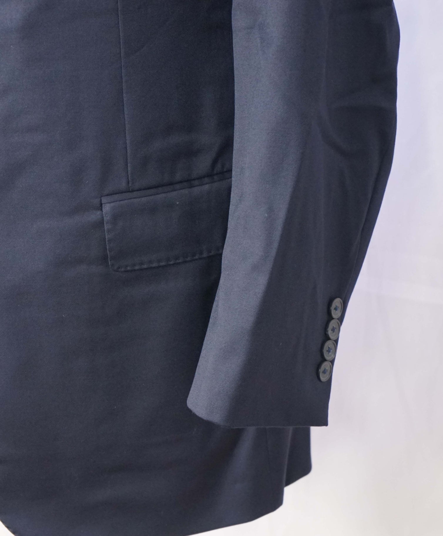 $1,495 LORO PIANA For SAMUELSOHN - Navy Blue Wool Suit - 42R