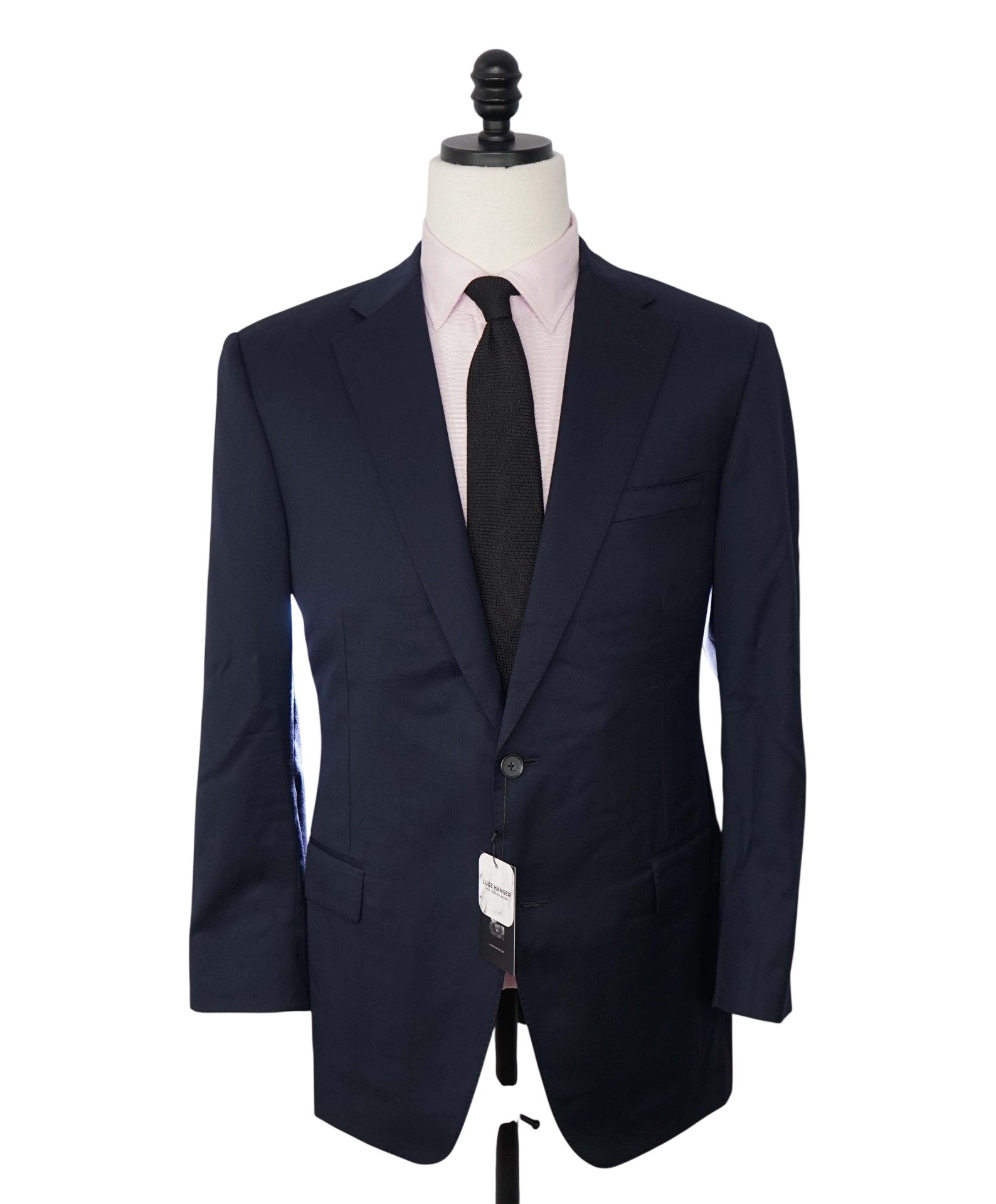 $1,495 LORO PIANA For SAMUELSOHN - Navy Blue Wool Suit - 42R
