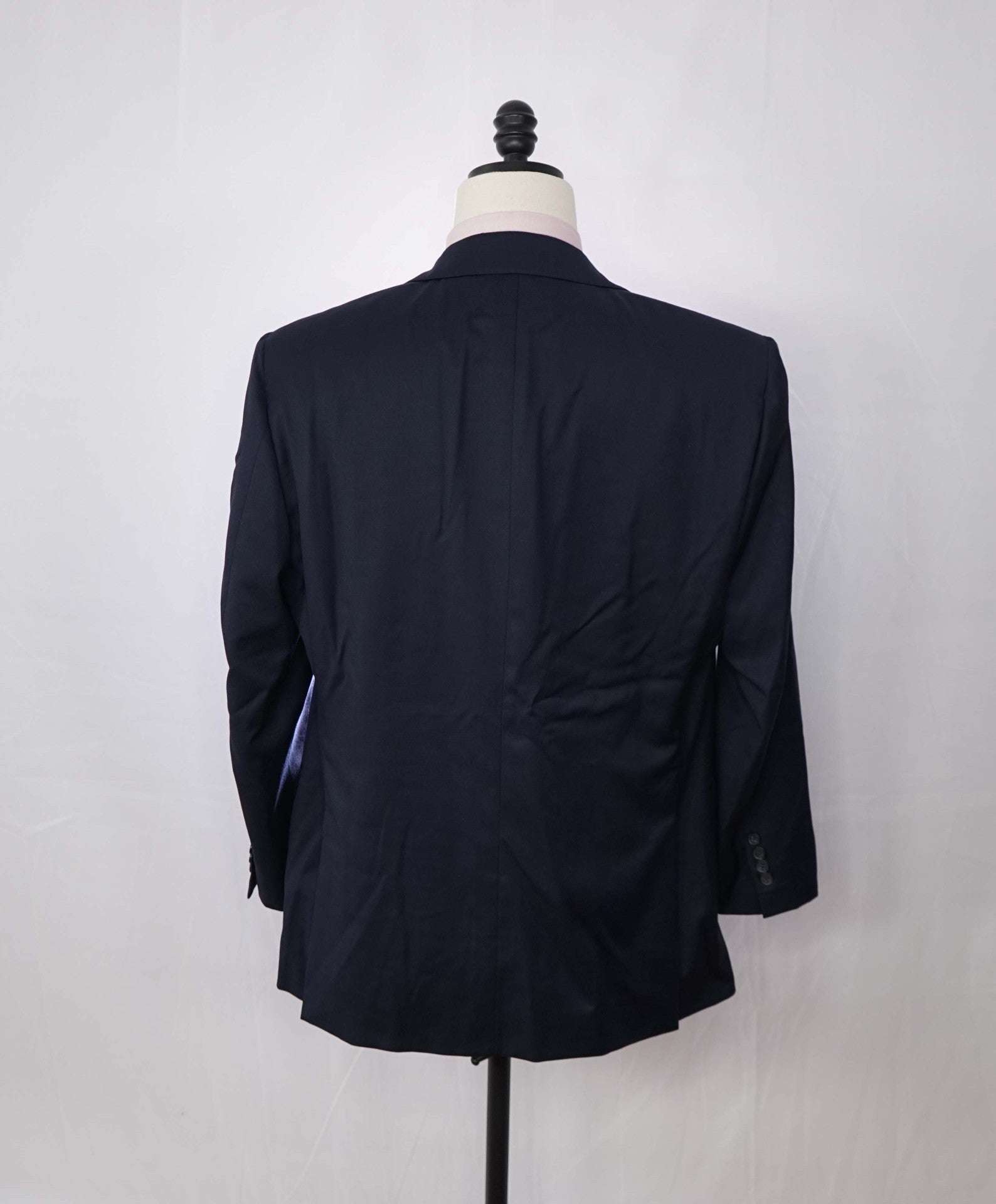 $1,495 LORO PIANA For SAMUELSOHN - Navy Blue Wool Suit - 42R