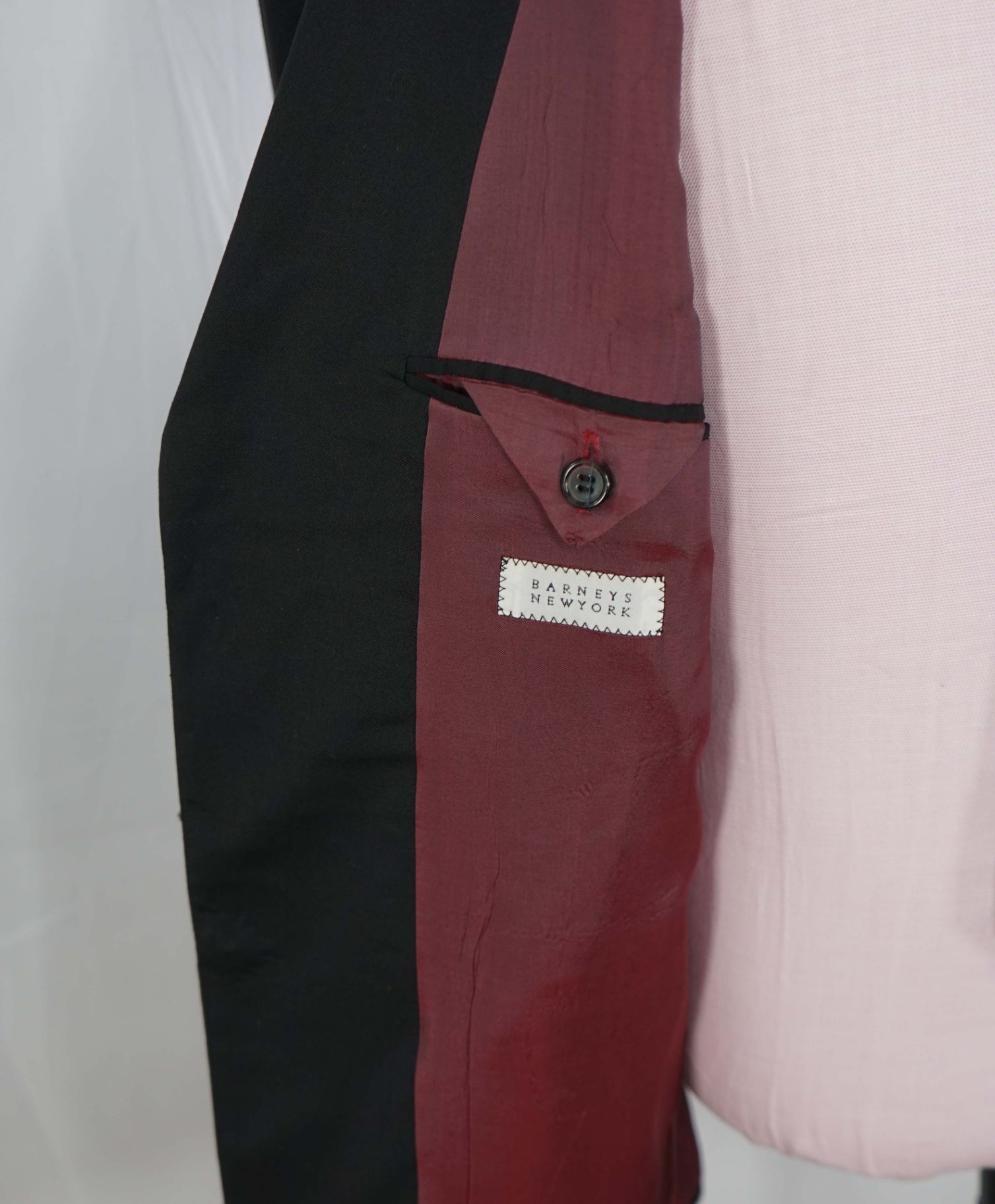 $995 LORO PIANA For BARNEYS - Black Wool Blazer - 42R
