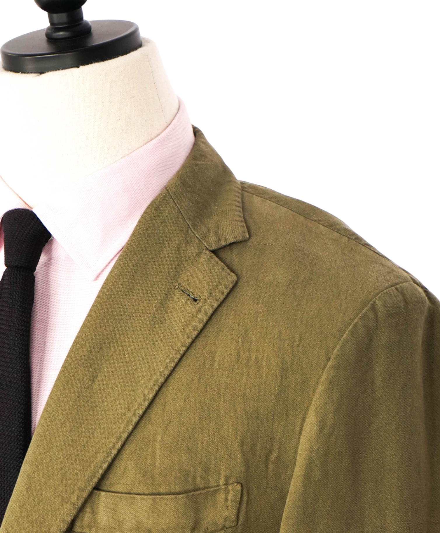 $1,095 ELEVENTY - Green Linen/Cotton Blazer - 42