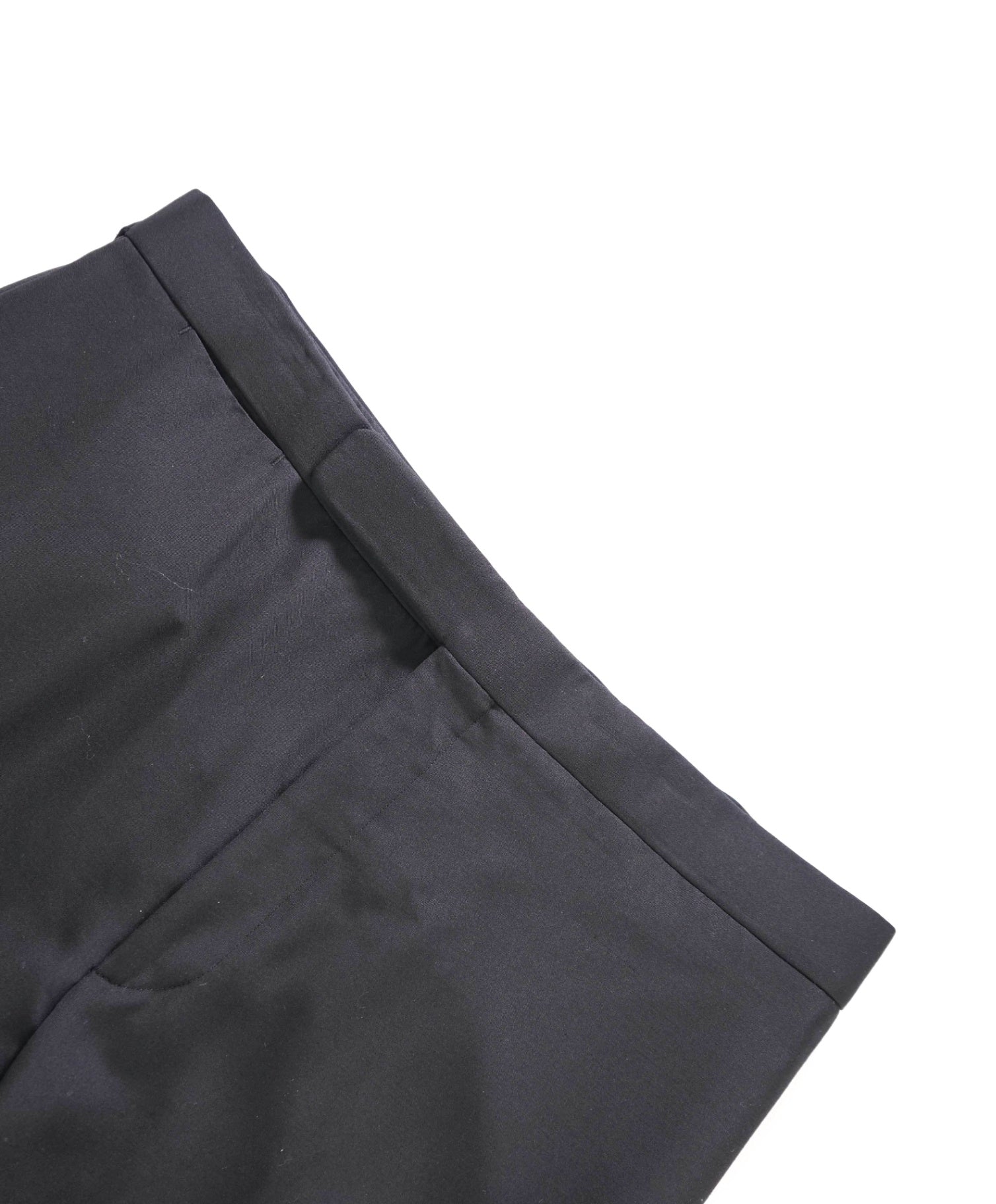 $995 RALPH LAUREN PURPLE LABEL - Black Tuxedo Pants - 36W