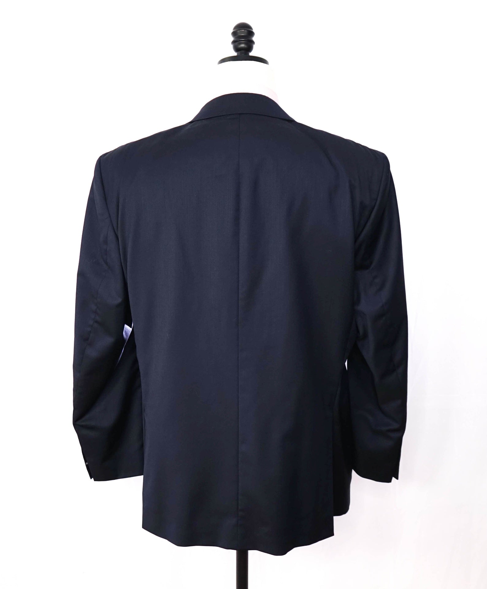 $1,295 ZEGNA For SFA - Navy Blue Wool/Silk Suit - 46R