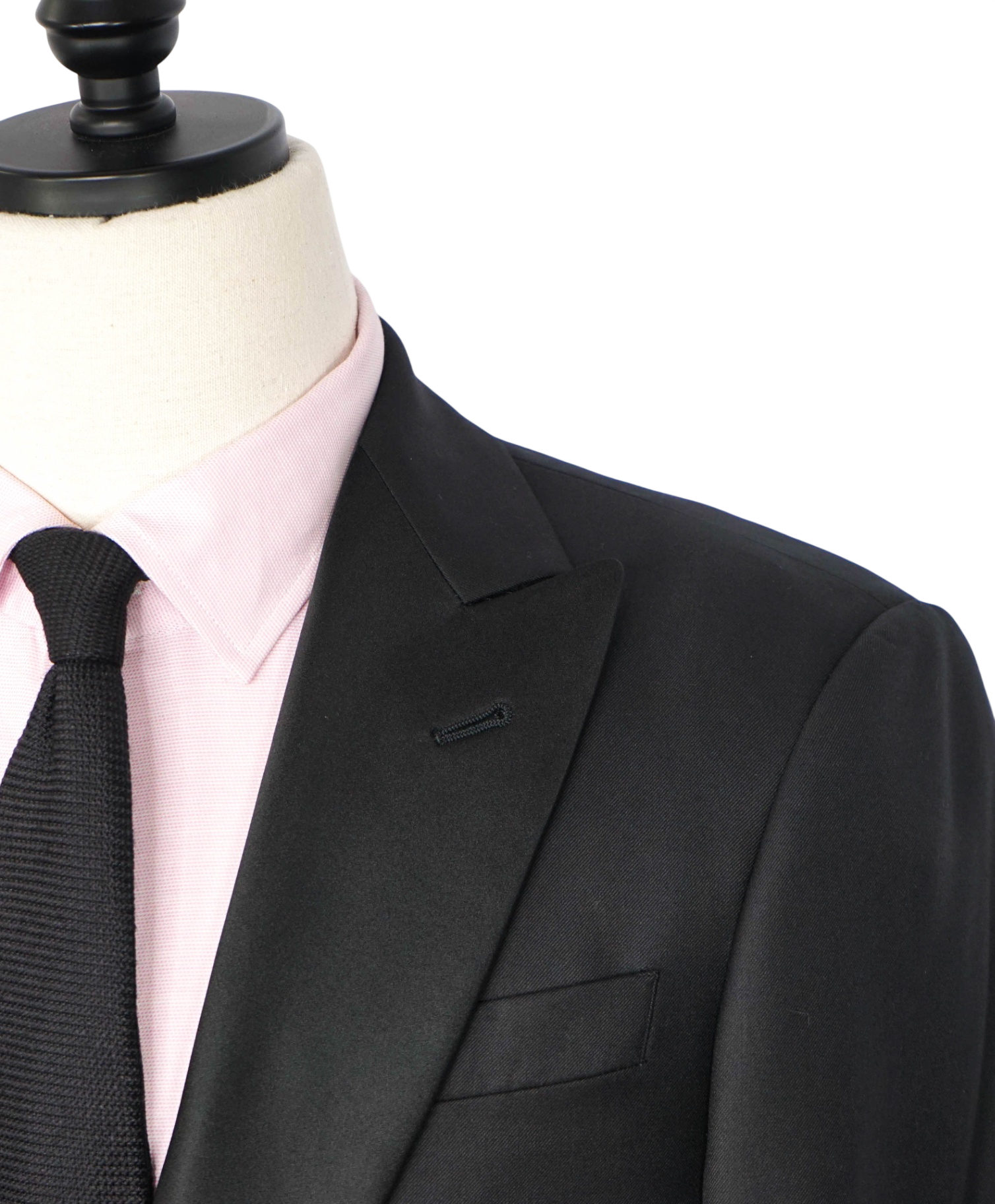$3,195 GIORGIO ARMANI -Black Super 160's Dinner Jacket- 36S