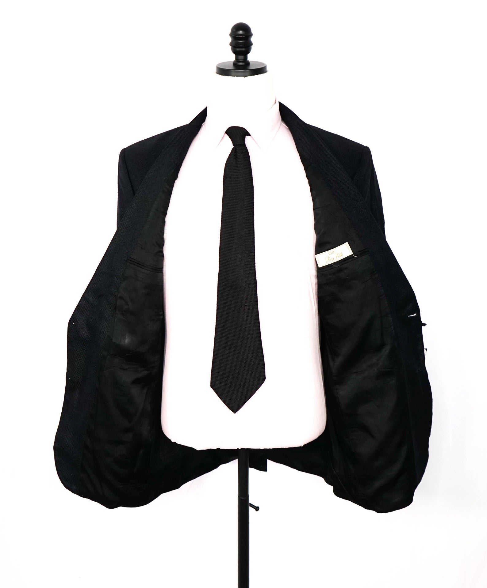 BROOKS BROTHERS - *VINTAGE* Black PURE SILK Blazer - 44L