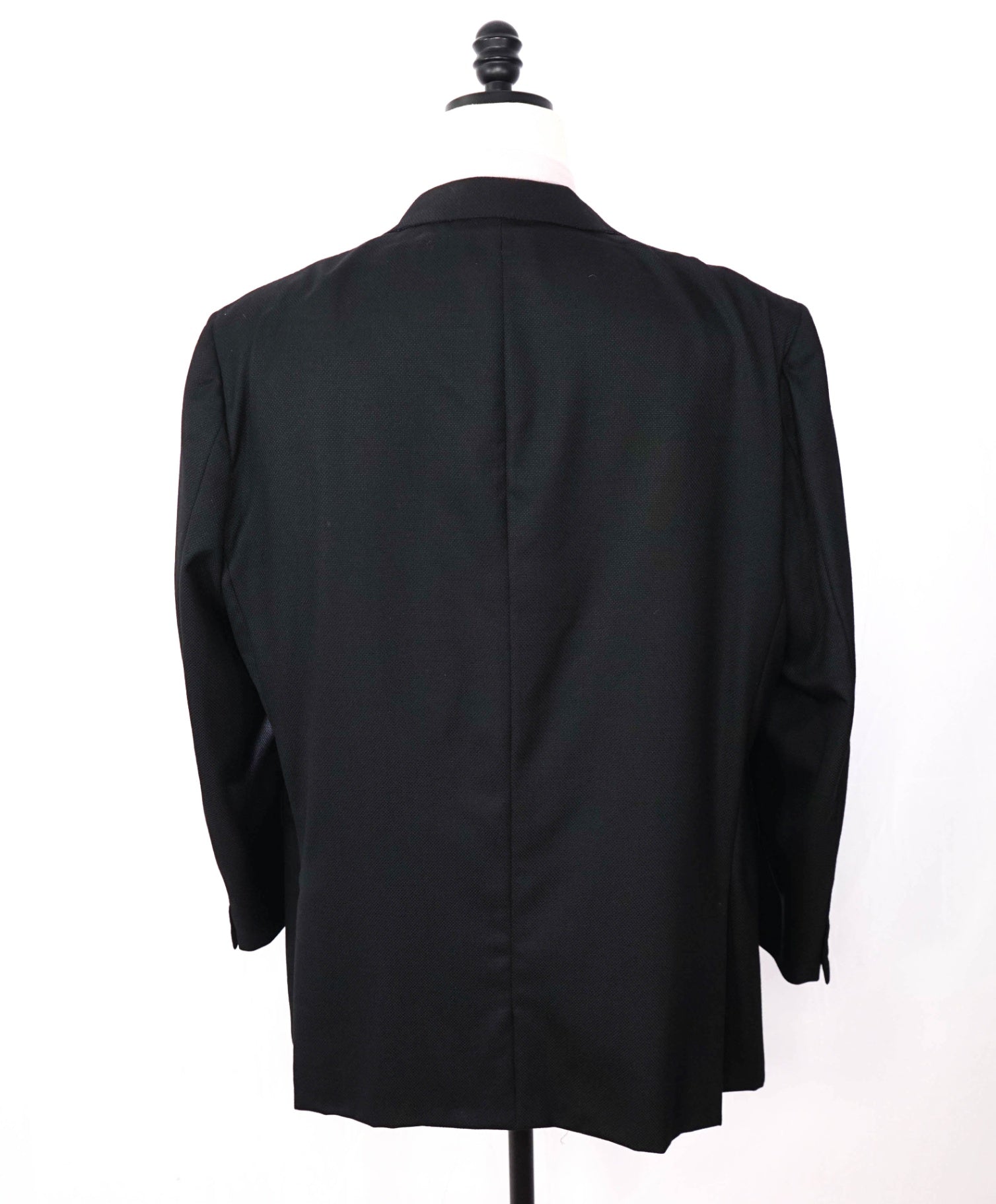 $2,595 ZEGNA - Black "COOL EFFECT" Wool Blazer - 50R US