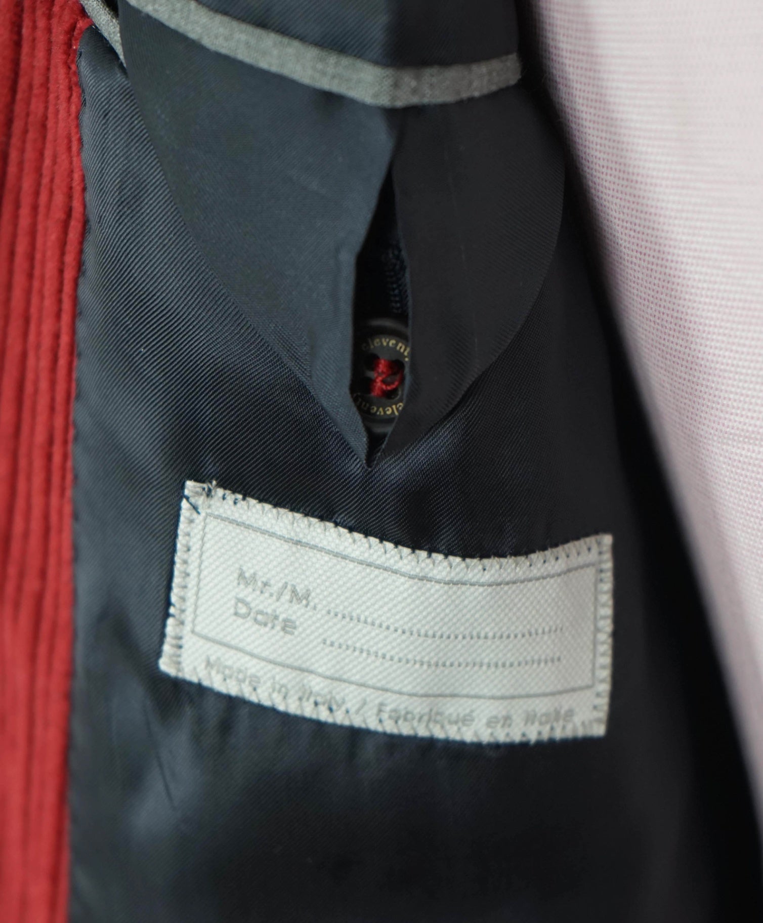 $2,195 ELEVENTY By ZEGNA -Corduroy Double Breasted Blazer - 40