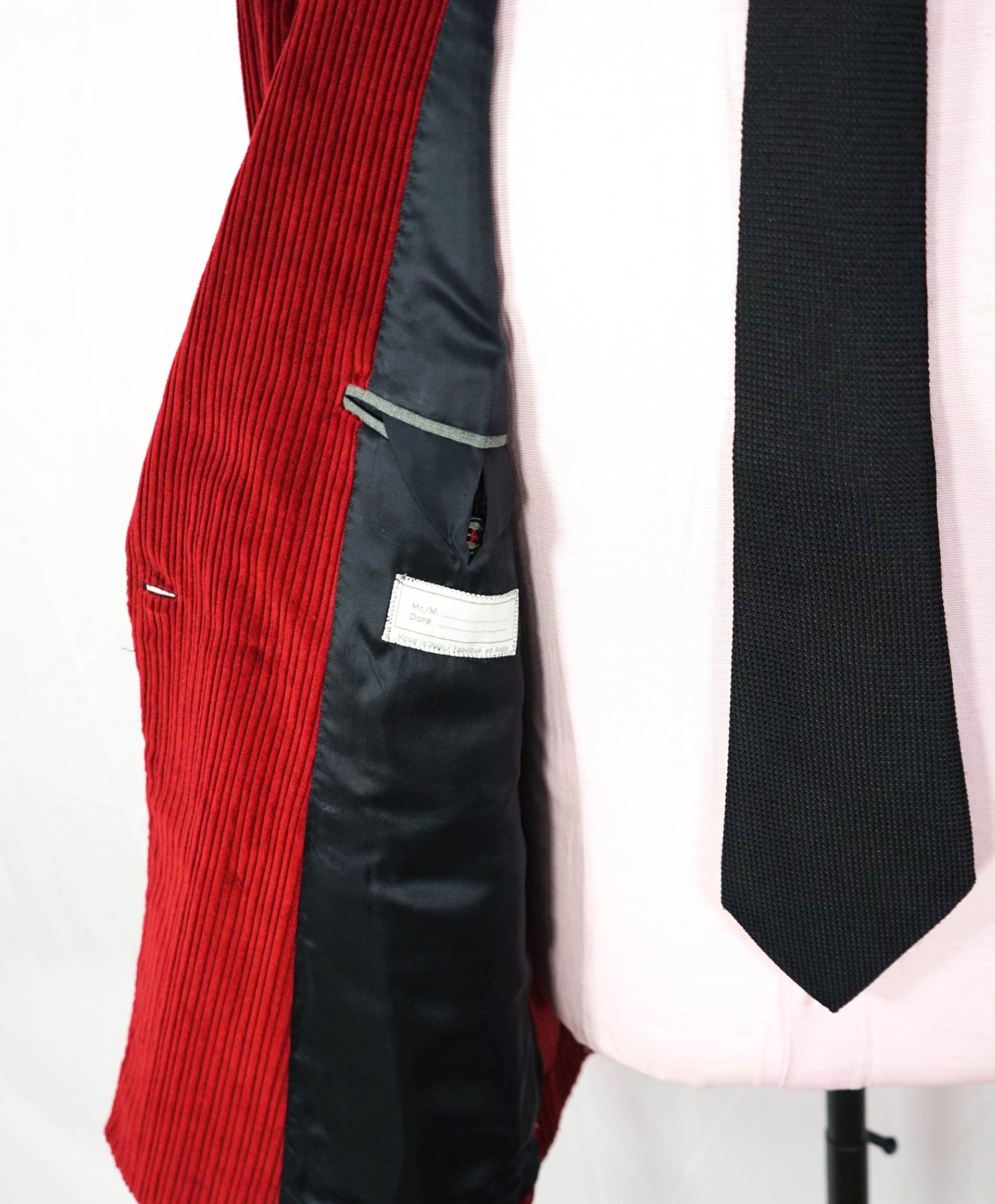 $2,195 ELEVENTY By ZEGNA -Corduroy Double Breasted Blazer - 40