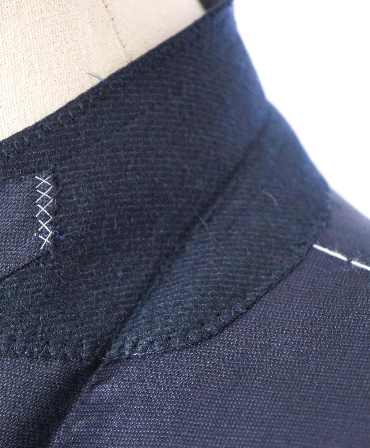 $3,450 ZEGNA - Navy Birdseye "TROFEO" Wool Blazer - 50R US