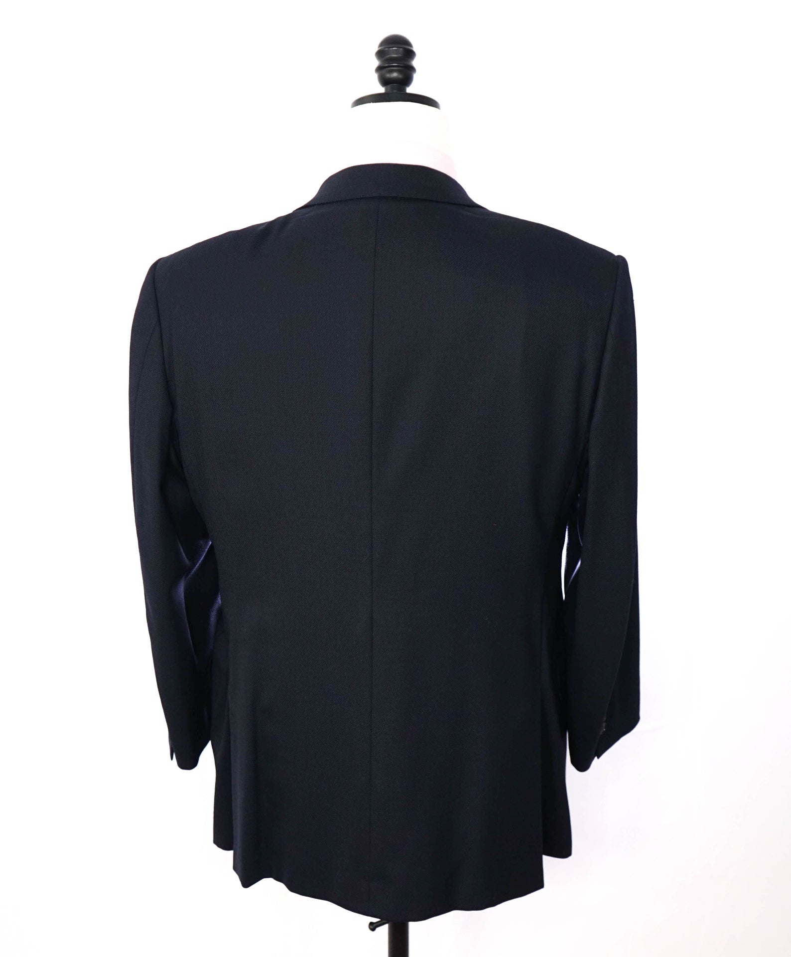 ZEGNA - Navy Blue Textured "COOL EFFECT" Wool Blazer - 42S