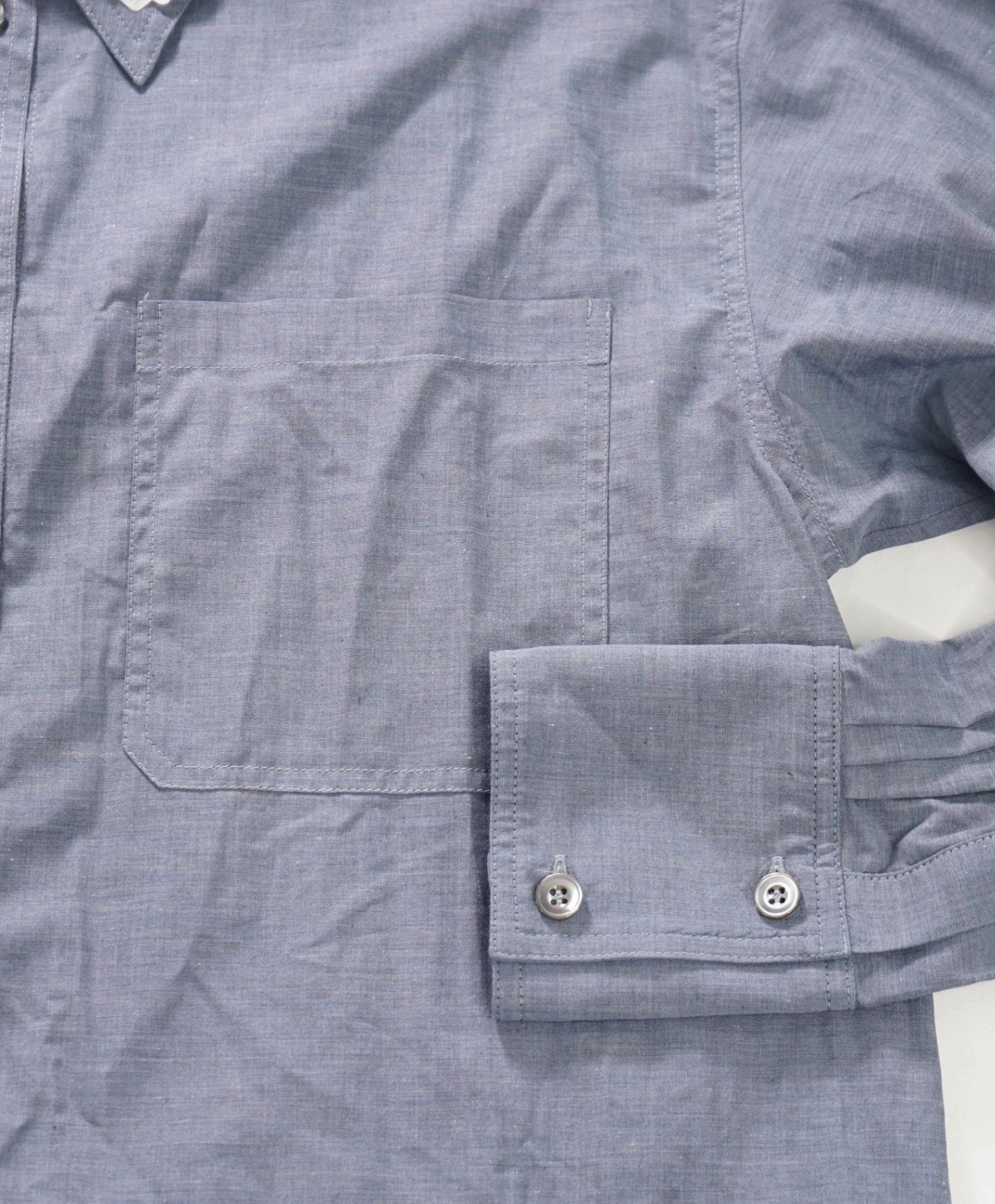 $595 ELEVENTY - Blue Cotton Shirt - 2 US