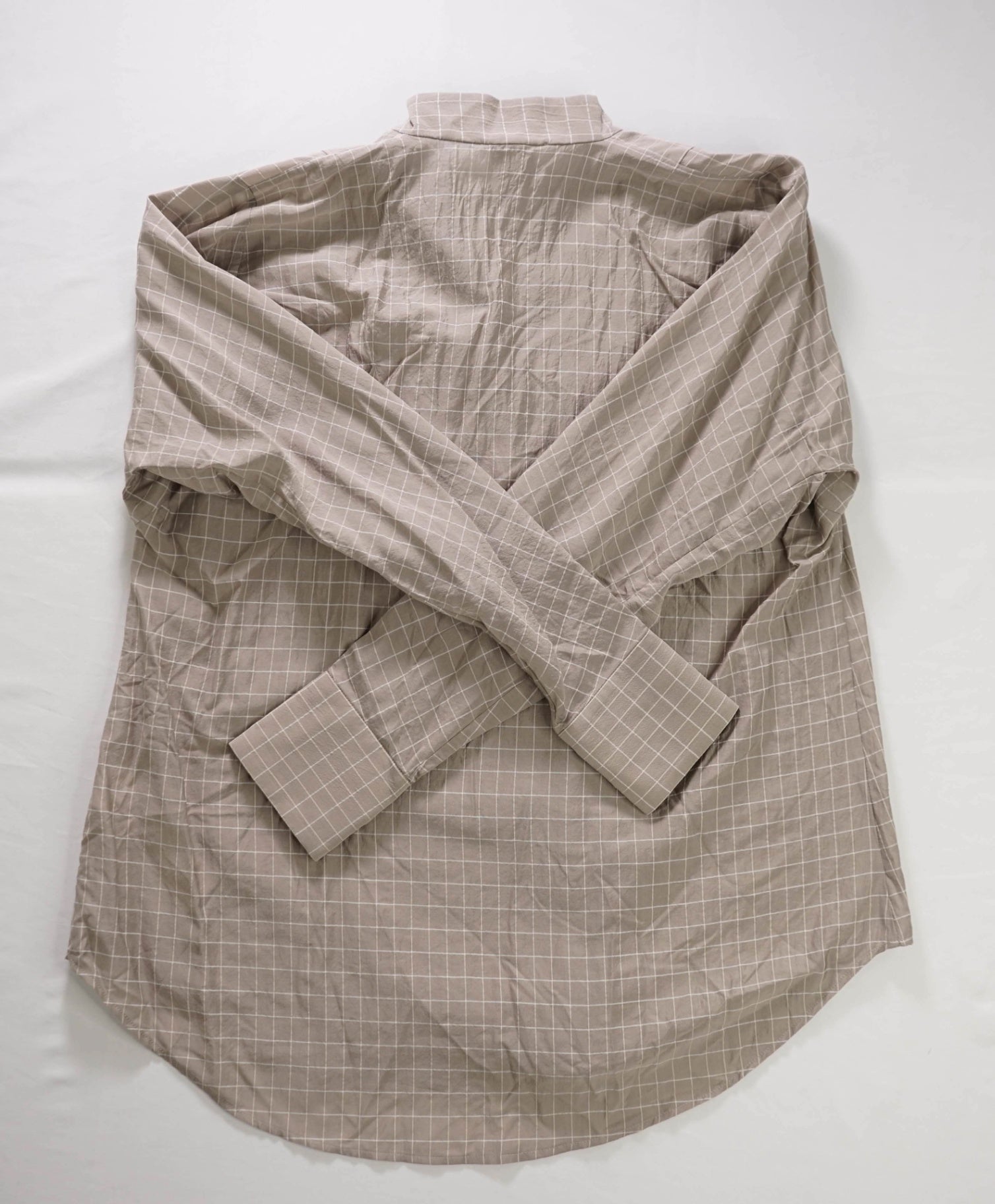 $395 ELEVENTY - Gray Spandex/Silk/Cotton Shirt - 2 US