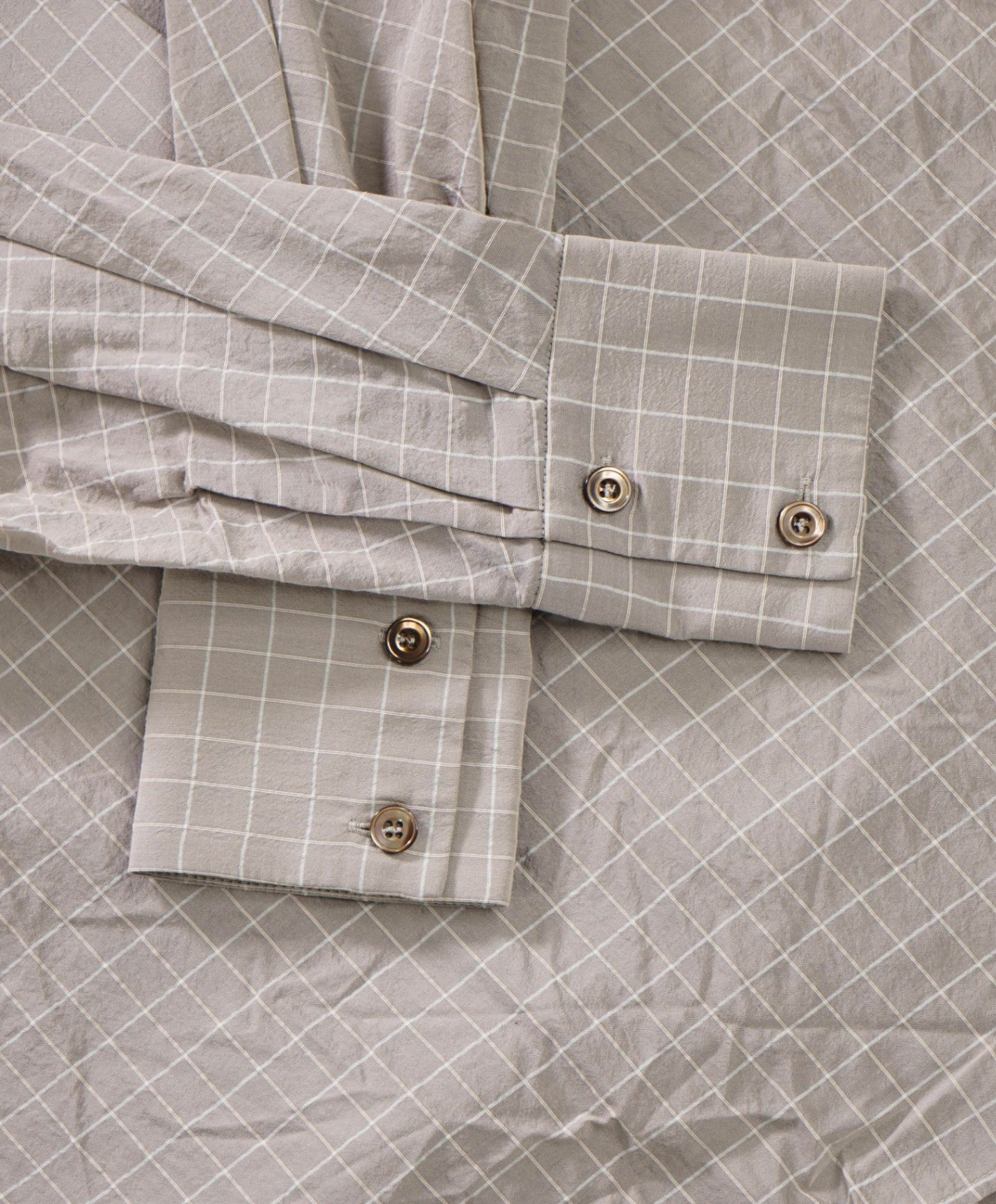 $395 ELEVENTY - Gray Spandex/Silk/Cotton Shirt - 2 US