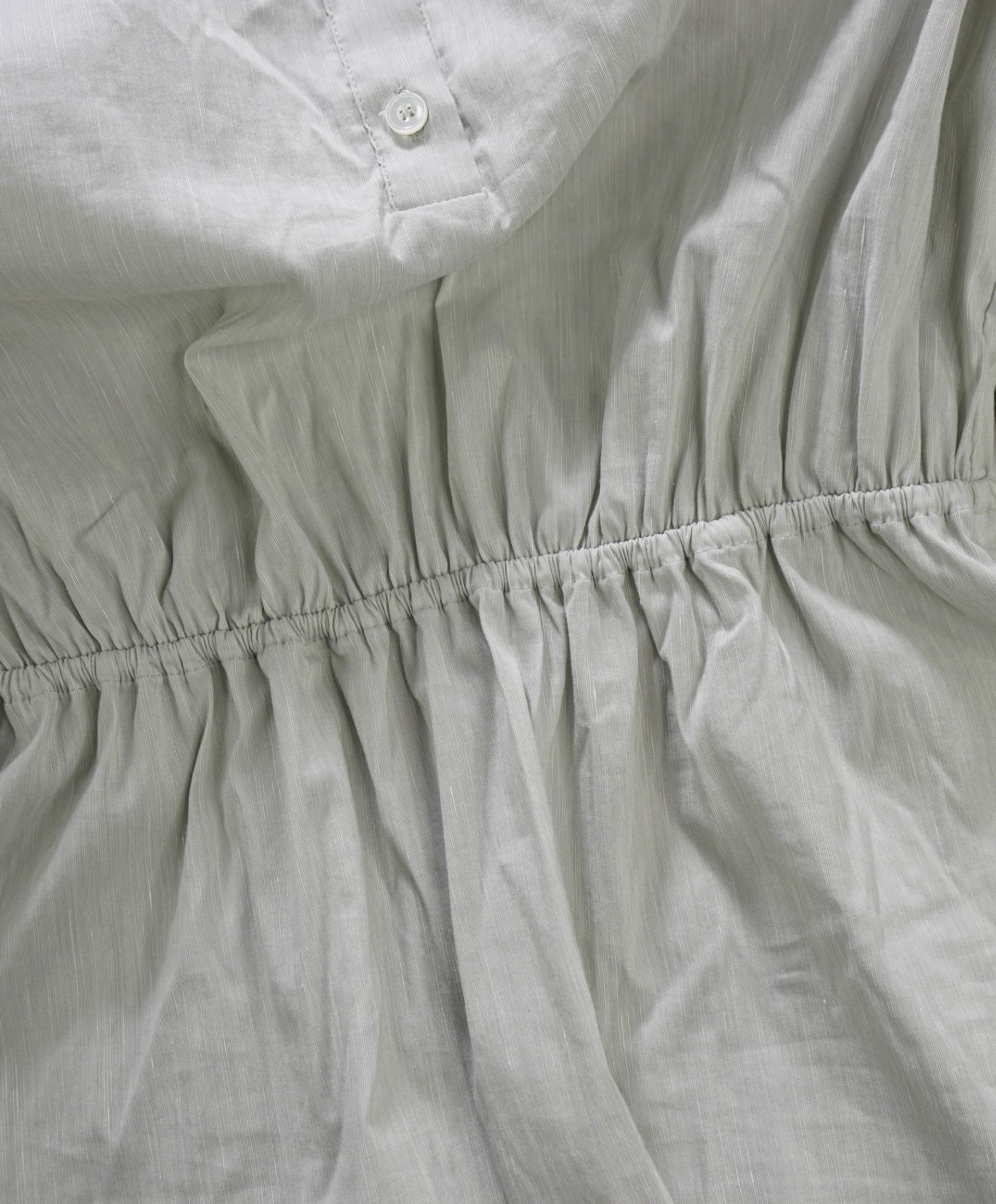 $595 ELEVENTY - Light Blue Cotton/Linen Shirt - 2 US