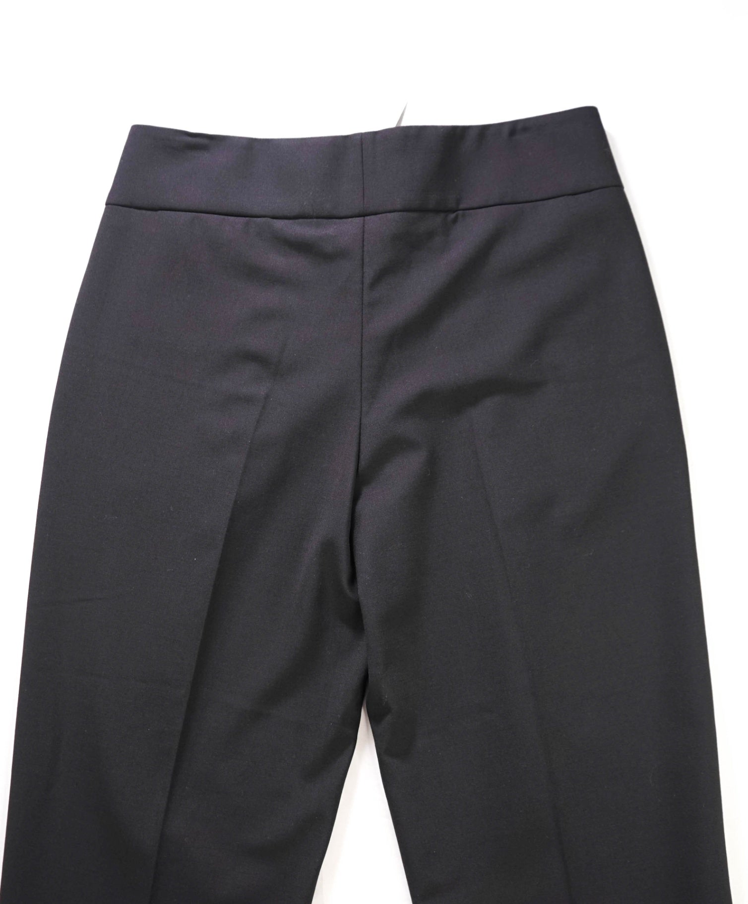 $515 ELEVENTY - Black Wool/Polyester Pants - 6 US (44 EU)