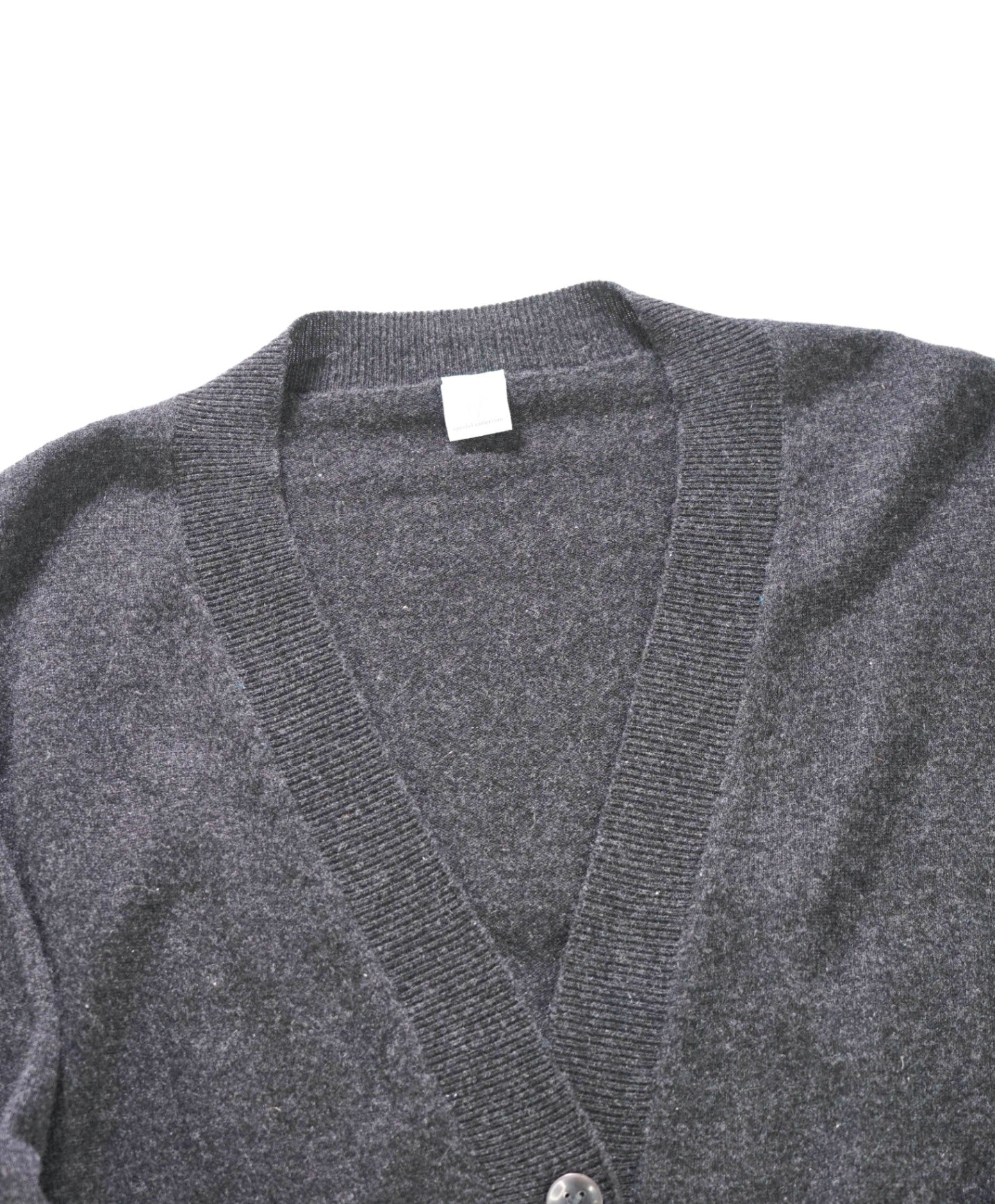 $995 ELEVENTY -Gray 100% PURE CASHMERE Cardigan- L (Women)