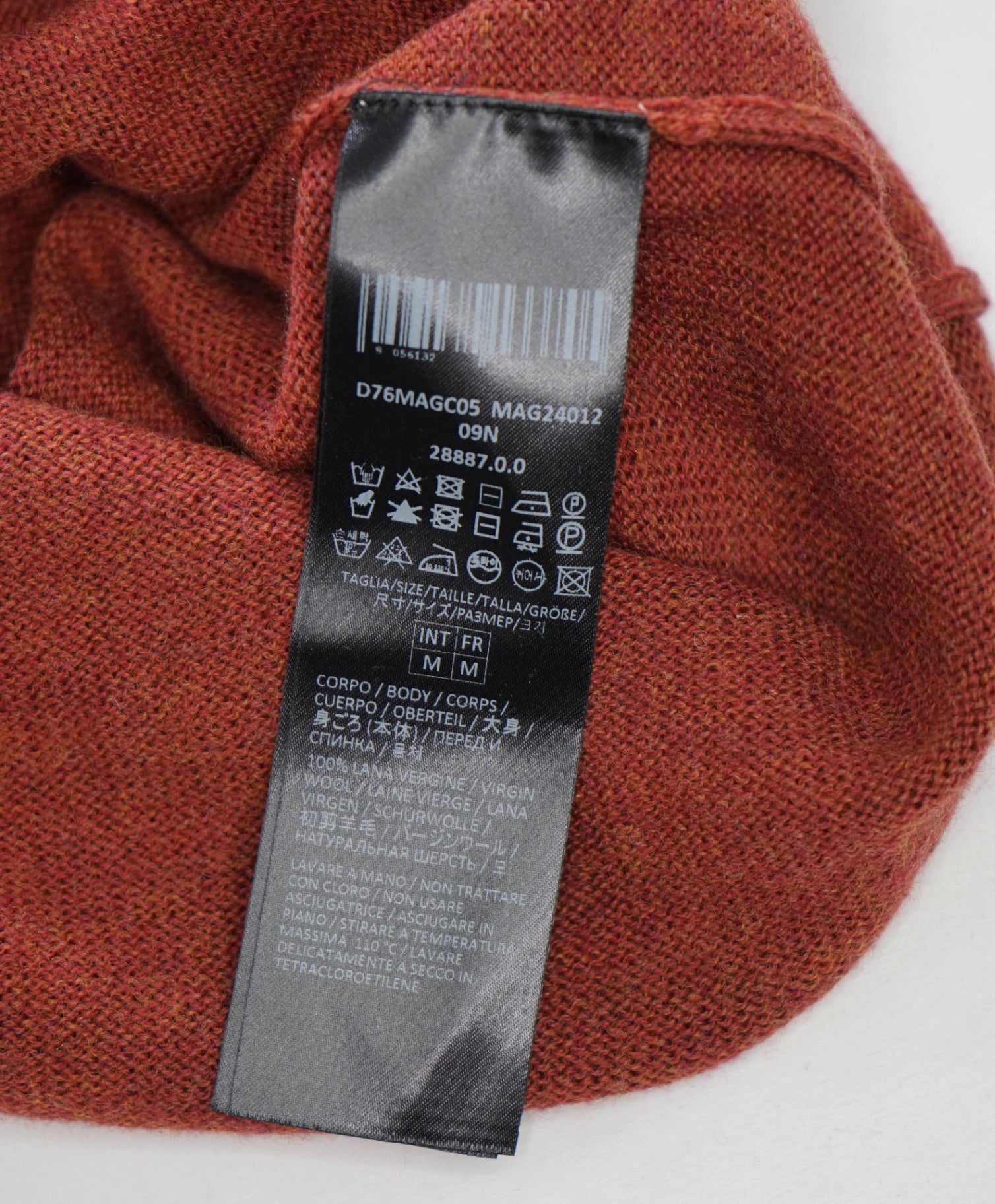 $445 ELEVENTY - Spice Brown Wool Sweater - M (Women)