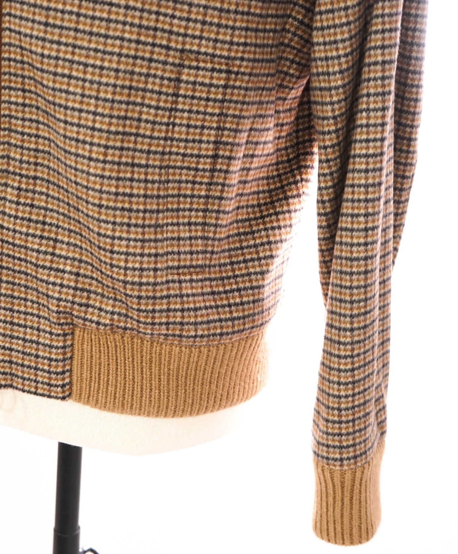 $1595 ELEVENTY - Brown Wool Puffer Bomber Jacket - 2 US (40 EU)