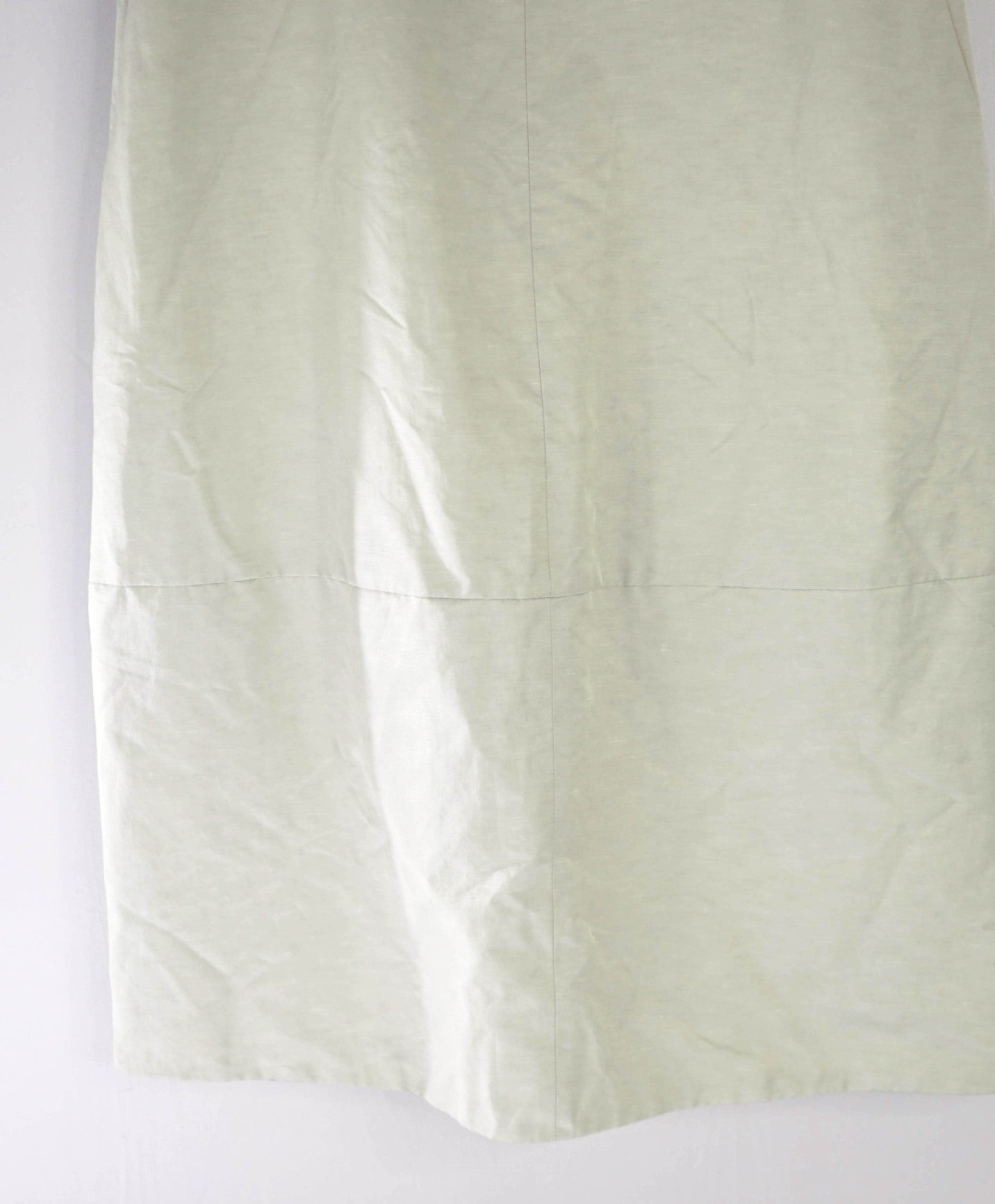 $895 ELEVENTY - Green Cotton/Linen Dress - 2