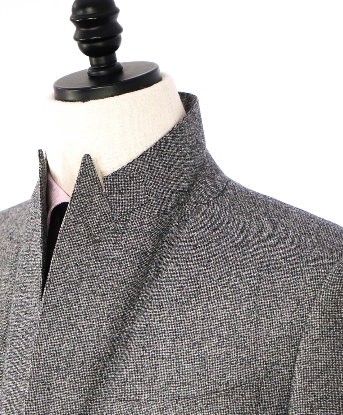 $927 SUITSUPPLY - Gray Houndstooth Wool 3-Piece Suit - 38R