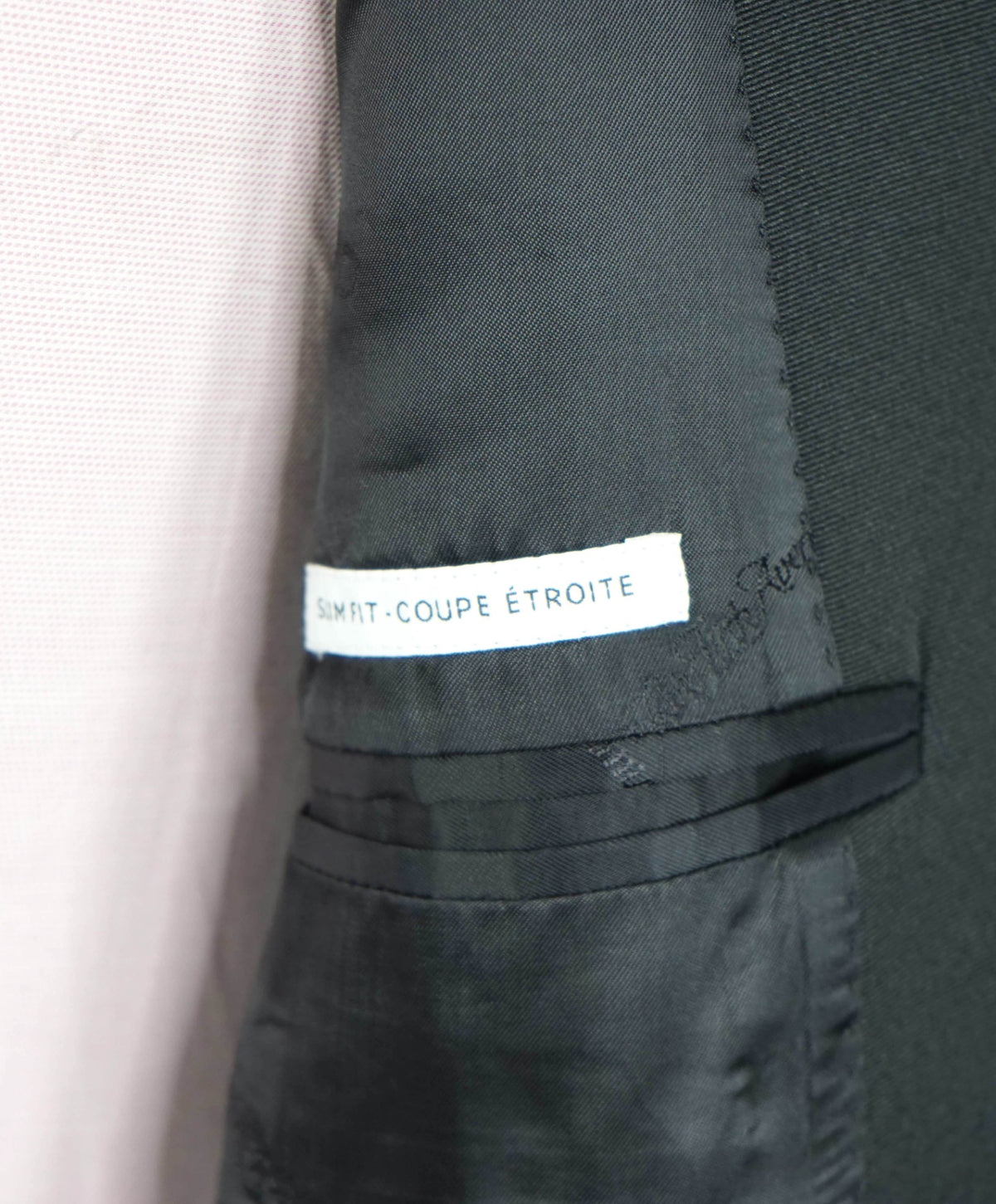 $1,295 ZEGNA For SFA - Black Wool/Silk Peak Dinner Jacket - 46R