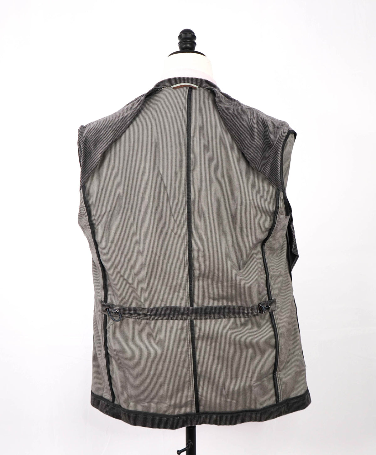 $3,075 CANALI - Gray Cashmere/Cotton Corduroy Jacket - 38R
