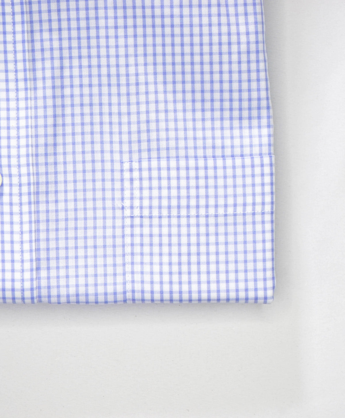 $128 BROOKS BROTHERS - Blue Gingham NON-IRON REGENT Shirt - 16.5 - 35