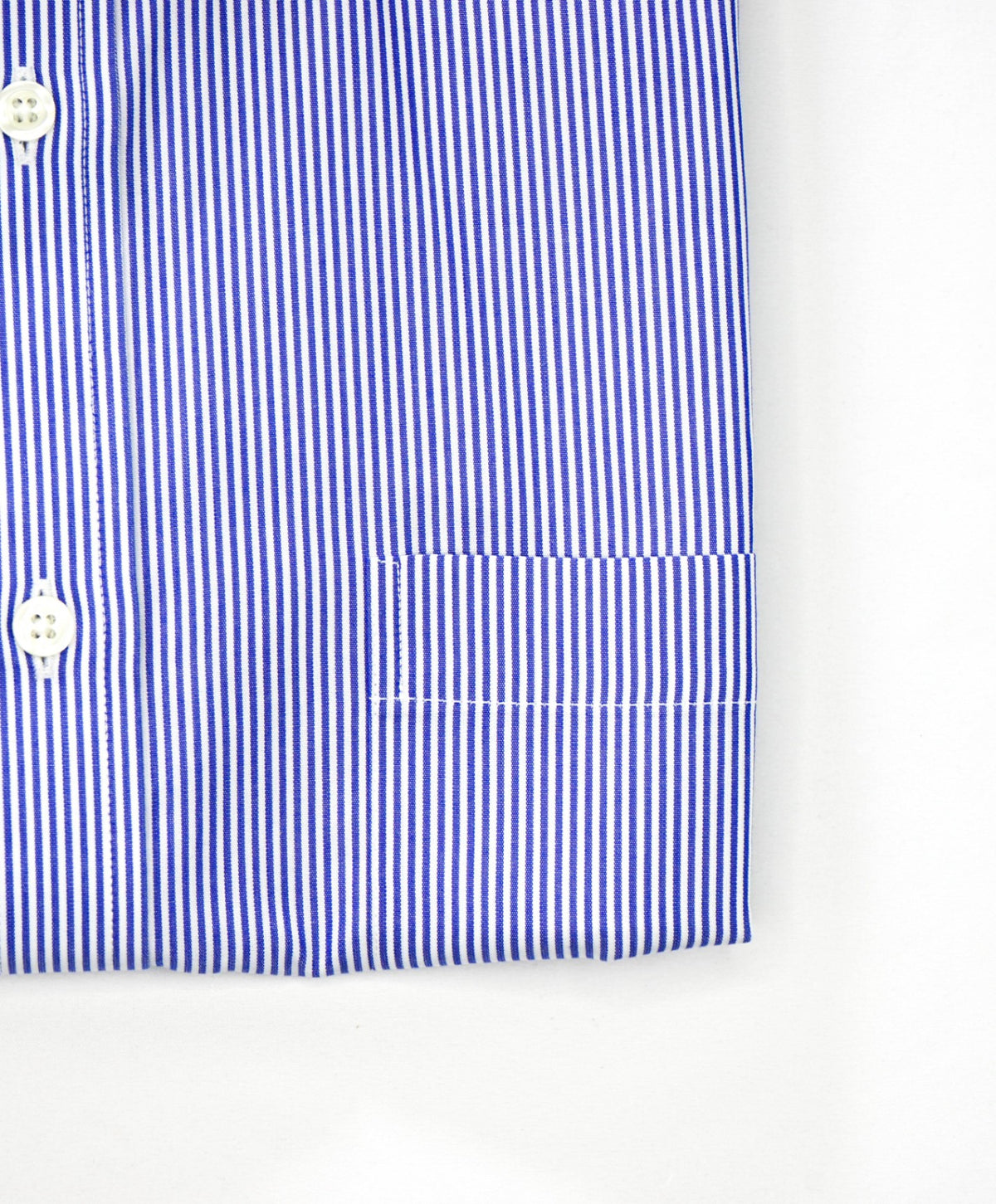 $128 BROOKS BROTHERS - Blue Stripe NON-IRON REGENT Shirt - 16 - 35