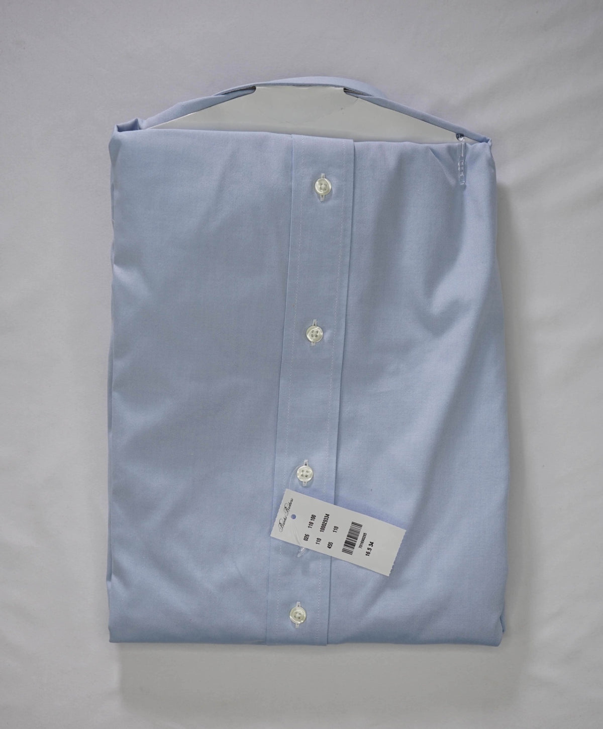 $128 BROOKS BROTHERS - Blue NON-IRON REGENT Shirt - 16.5 - 34