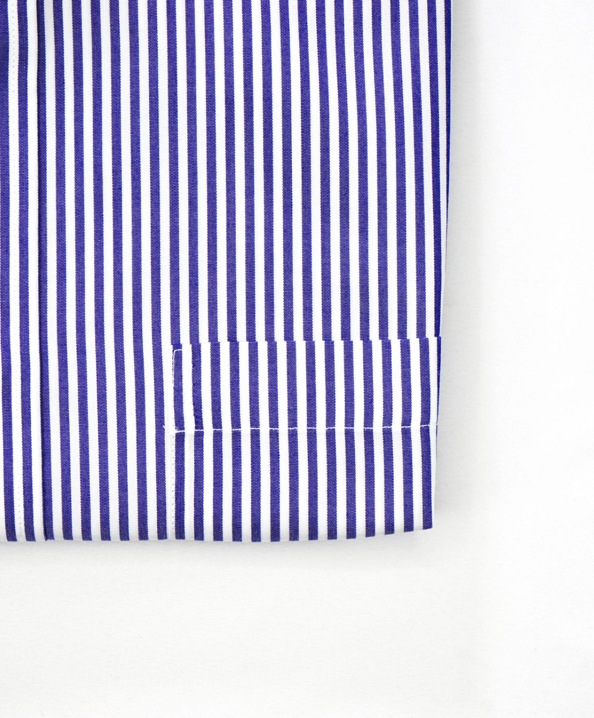 $128 BROOKS BROTHERS - Blue Stripe NON-IRON REGENT Shirt - 17.5 - 37