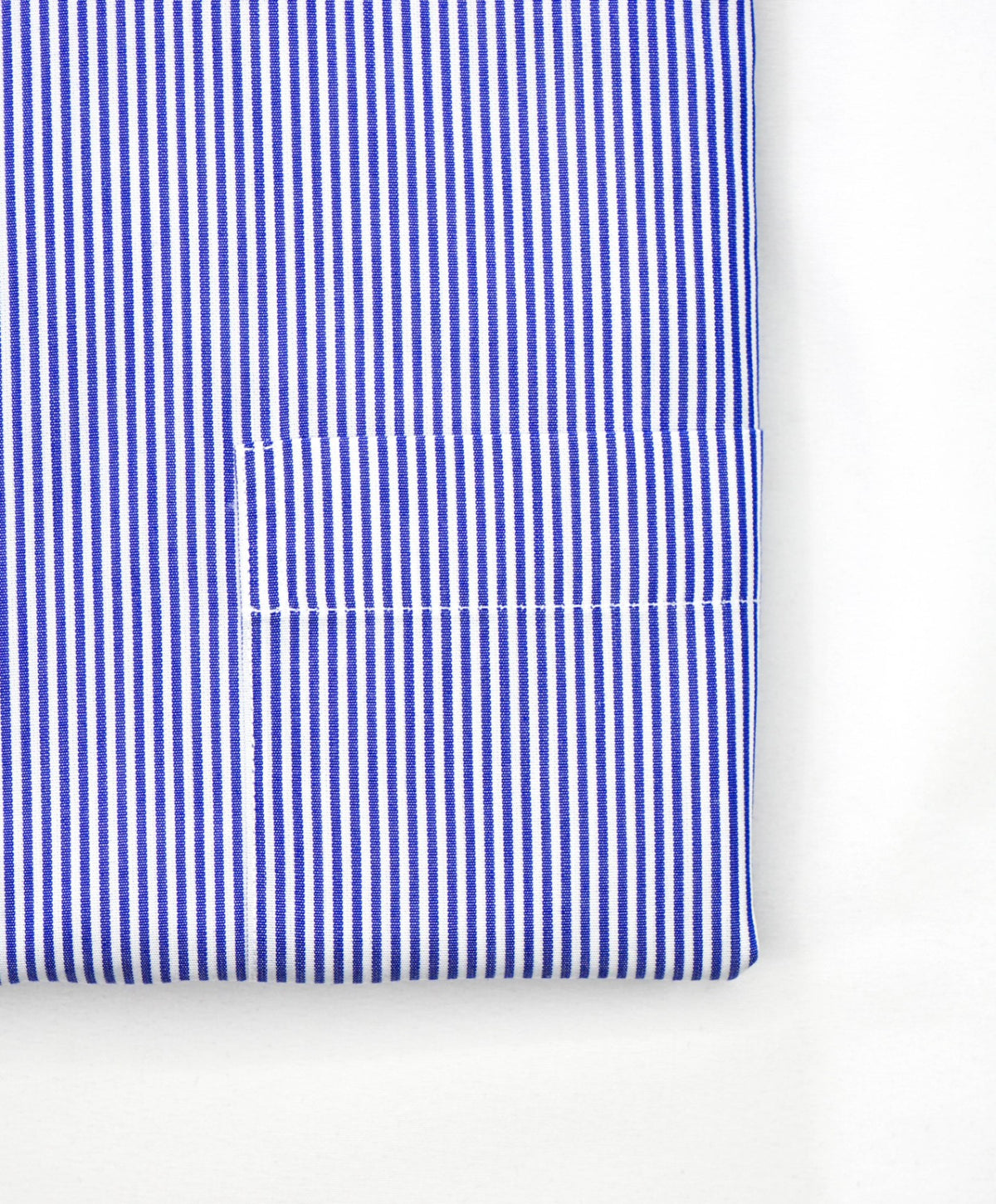 $128 BROOKS BROTHERS - Blue Stripe NON-IRON MILANO Shirt - 16 - 35
