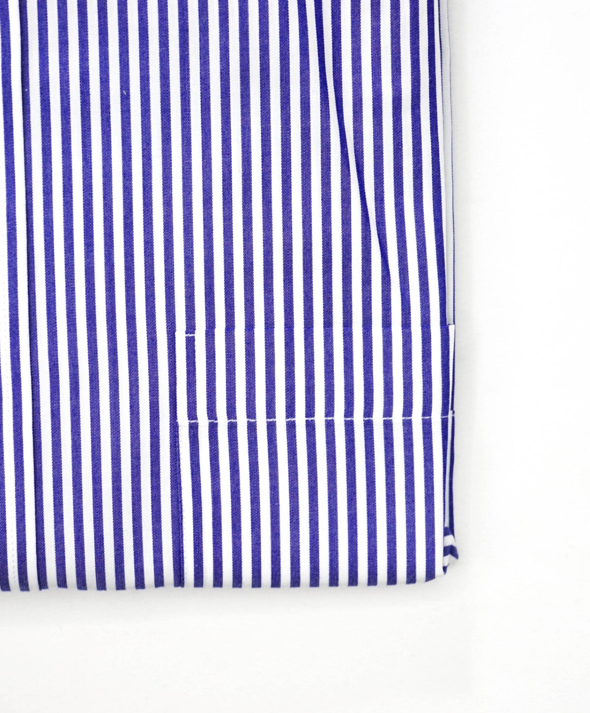 $128 BROOKS BROTHERS - Blue Stripe NON-IRON REGENT Shirt - 17.5 - 38