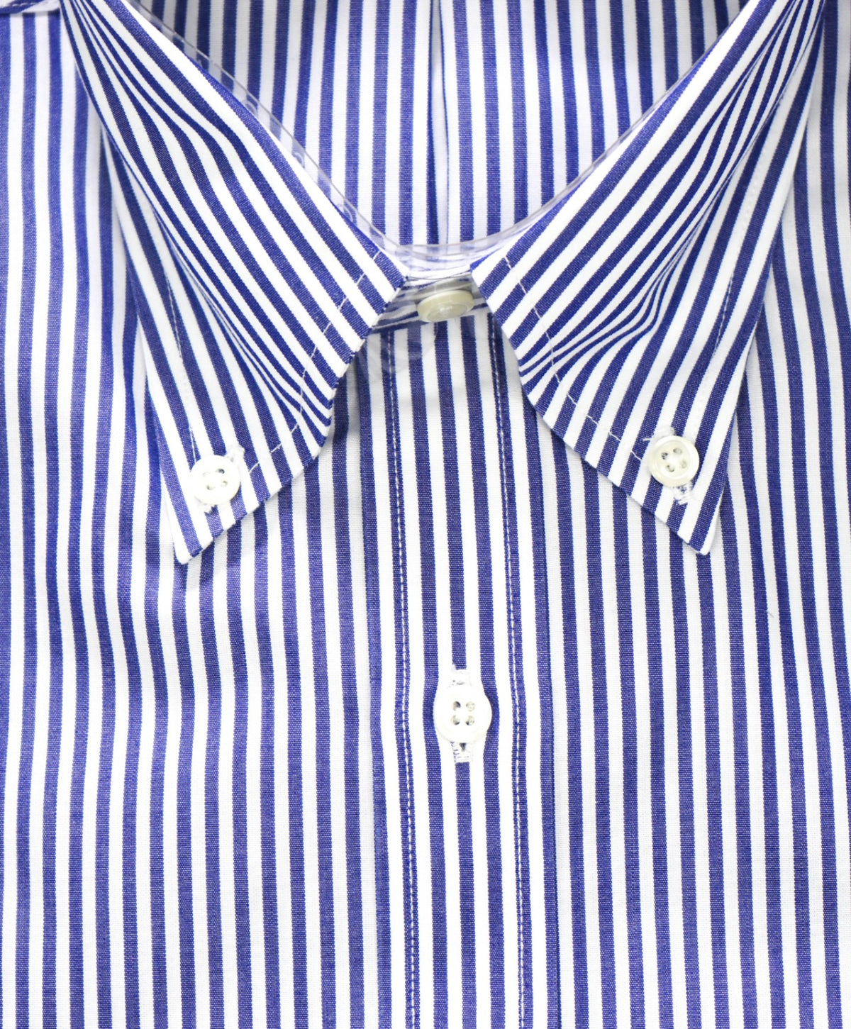 $128 BROOKS BROTHERS - Blue Stripe NON-IRON REGENT Shirt - 16 - 34