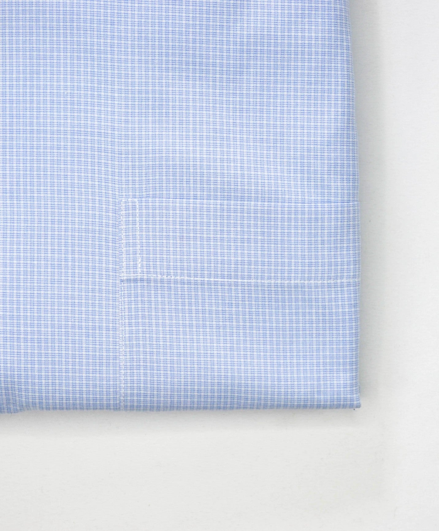 $128 BROOKS BROTHERS - Blue Micro Check NON-IRON CLASSIC Shirt - 17 - 34