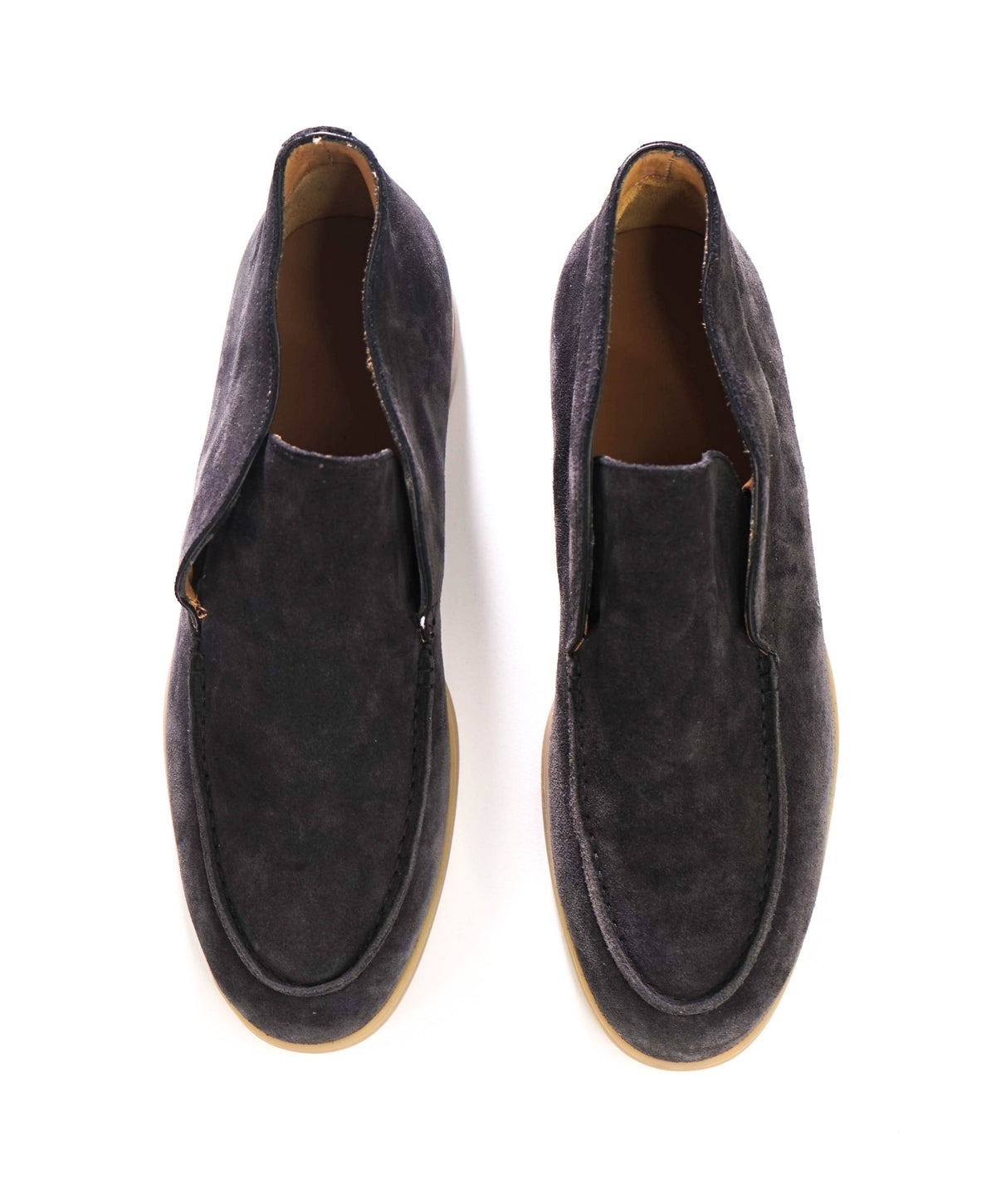 $625 HARRYS LONDON - Gray Suede SUMMER WALK - US 11.5 (44.5EU)