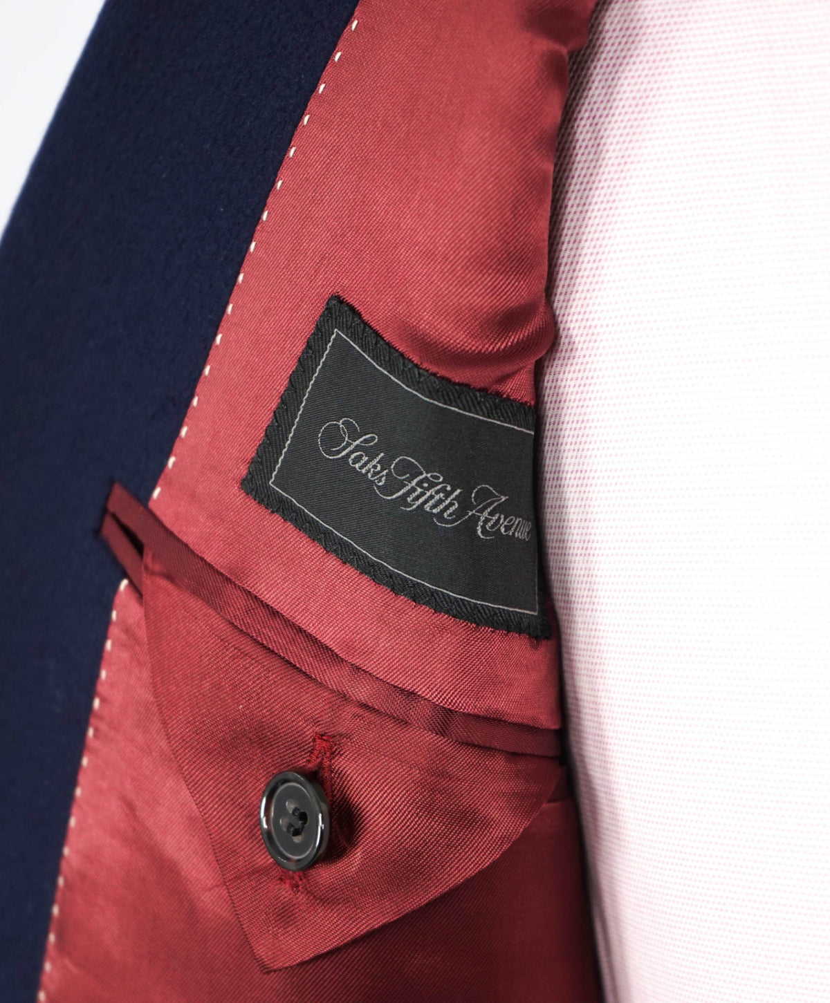 $1,295 LORO PIANA for SFA - Navy Cashmere Blazer - 38R