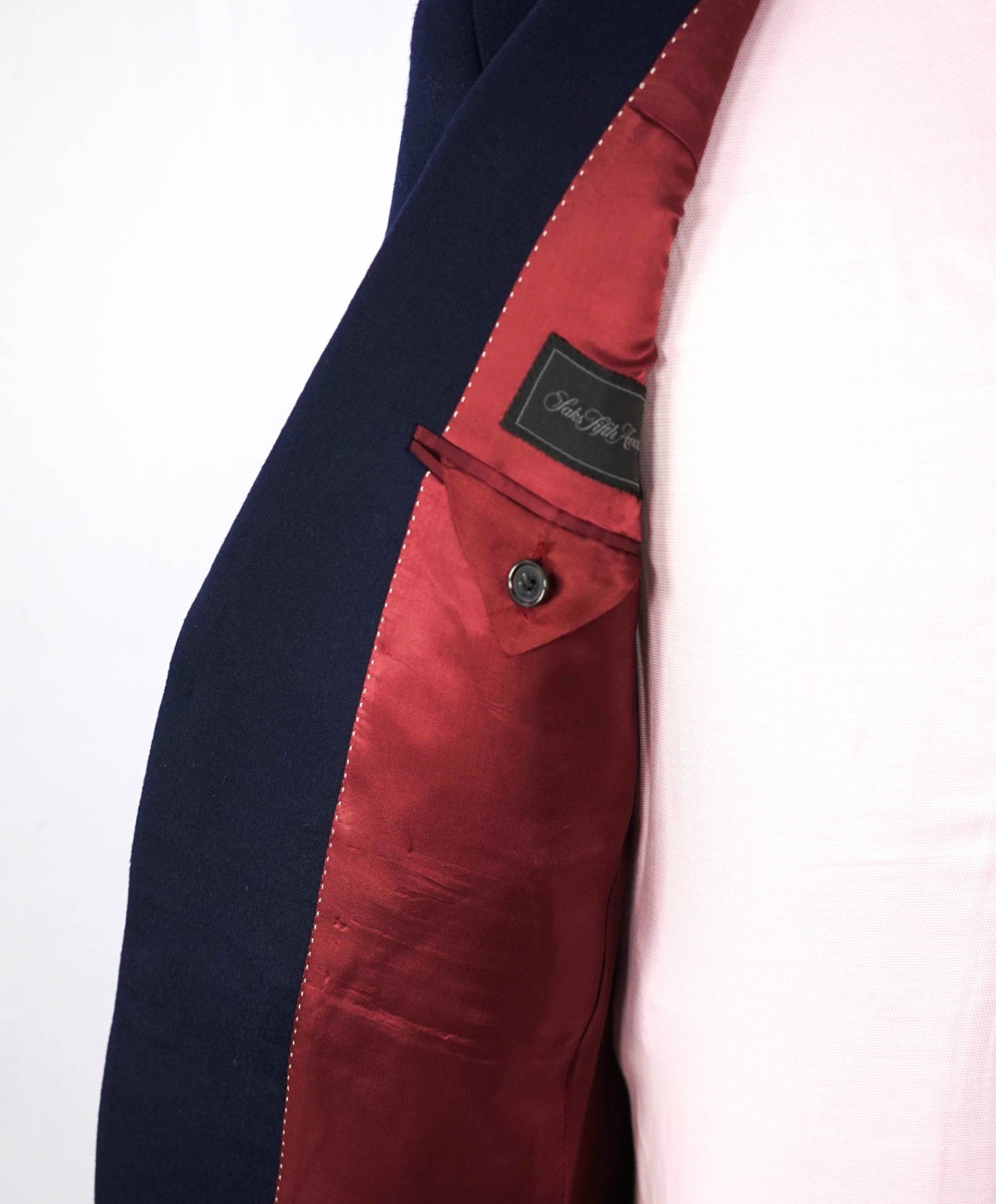 $1,295 LORO PIANA for SFA - Navy Cashmere Blazer - 38R