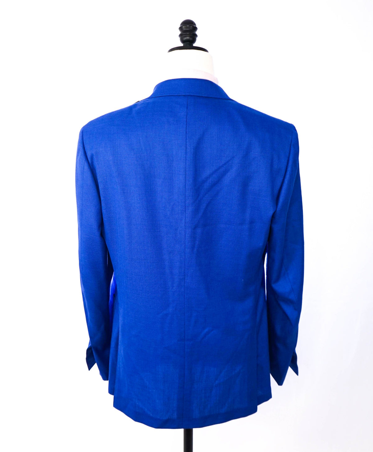 $1,895 CANALI KEI - Blue Wool Travel Water Resistant Blazer - 42L