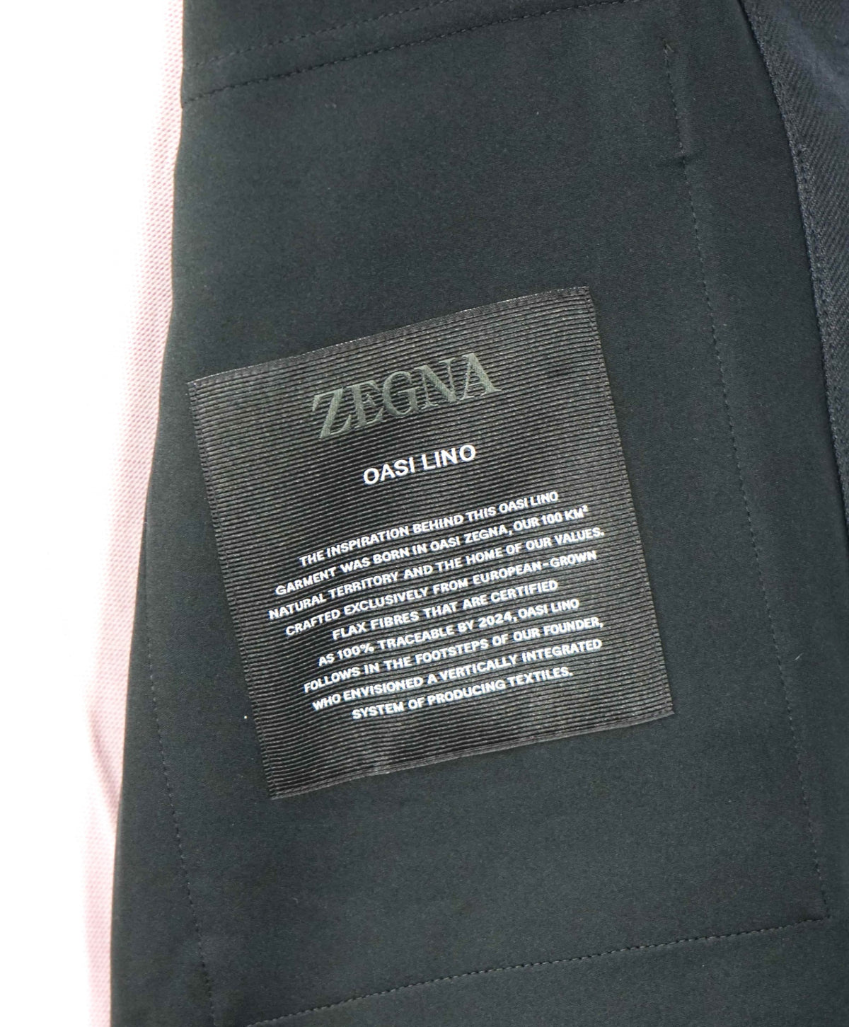 $1,690 ZEGNA - OASI Black Linen Over Shirt Chore Jacket - S