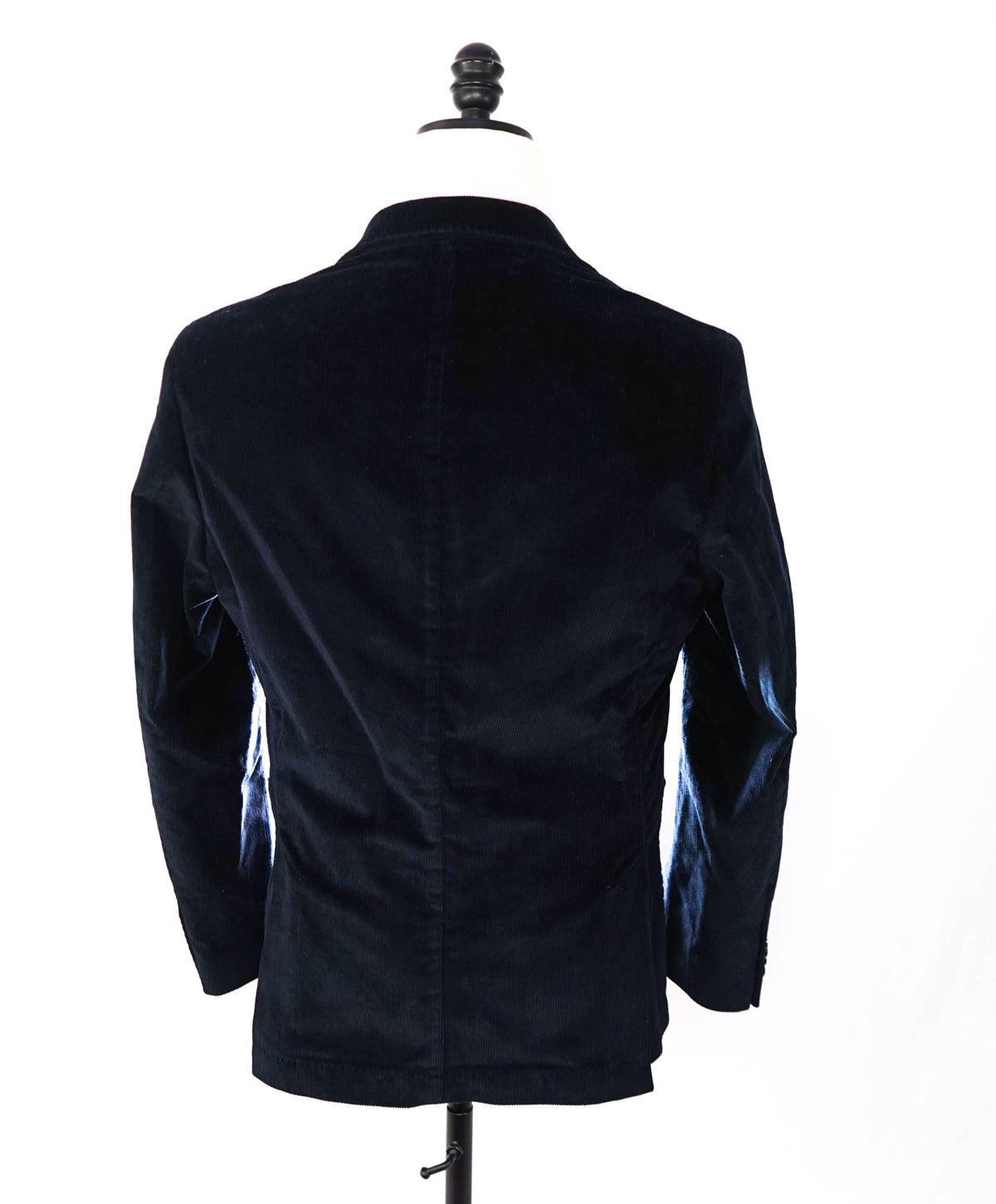$795 OFFICINE GENERALE - Navy Blue Corduroy Blazer - 38