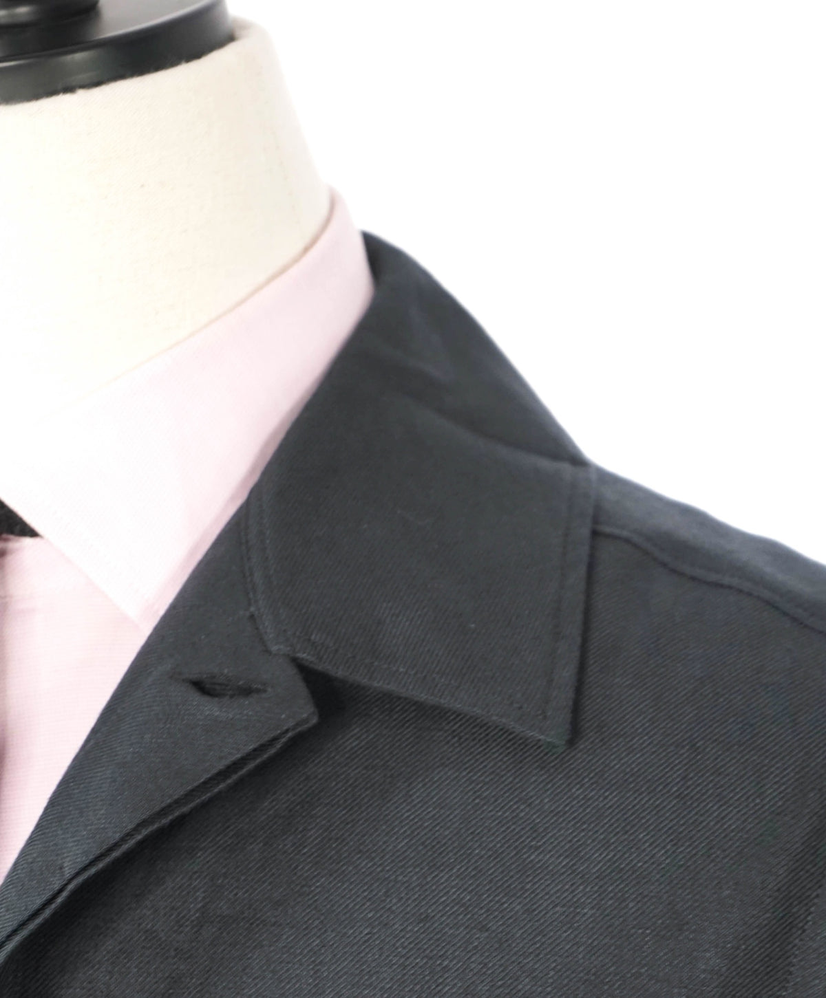 $1,690 ZEGNA - OASI Black Linen Over Shirt Chore Jacket - S