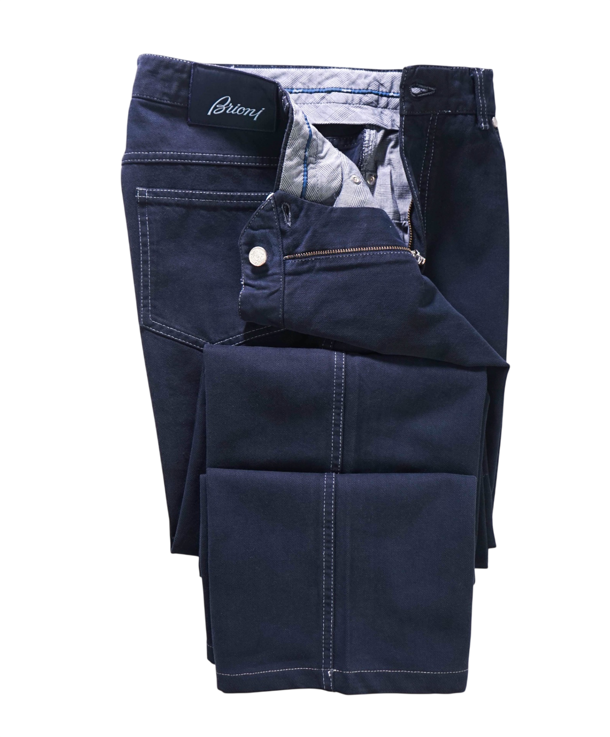 $1,150 BRIONI - Dark Denim Jeans - 33W